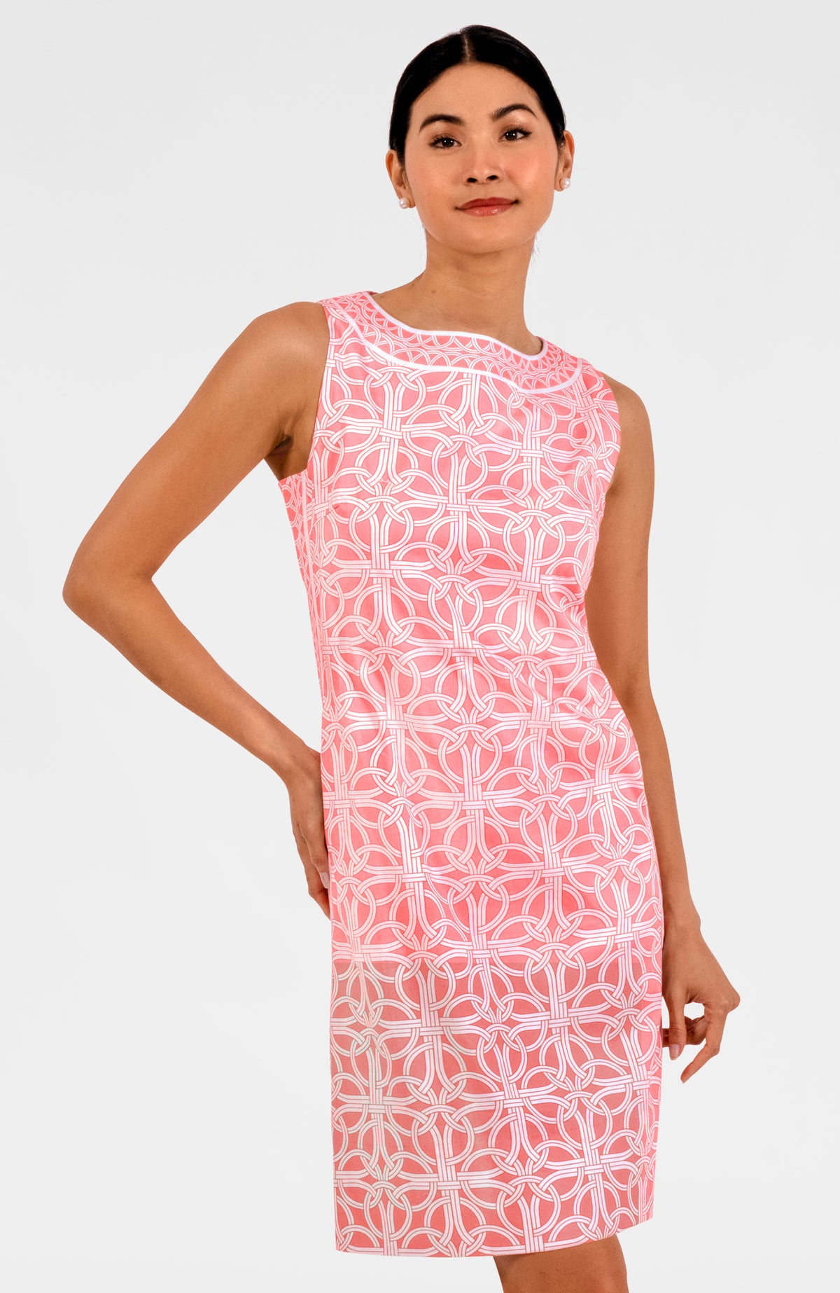 Tiffany Dress - Ring Toss Melon