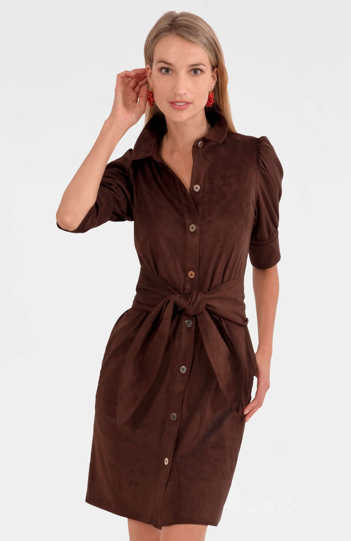 Swagger Dress - Ultra Suede