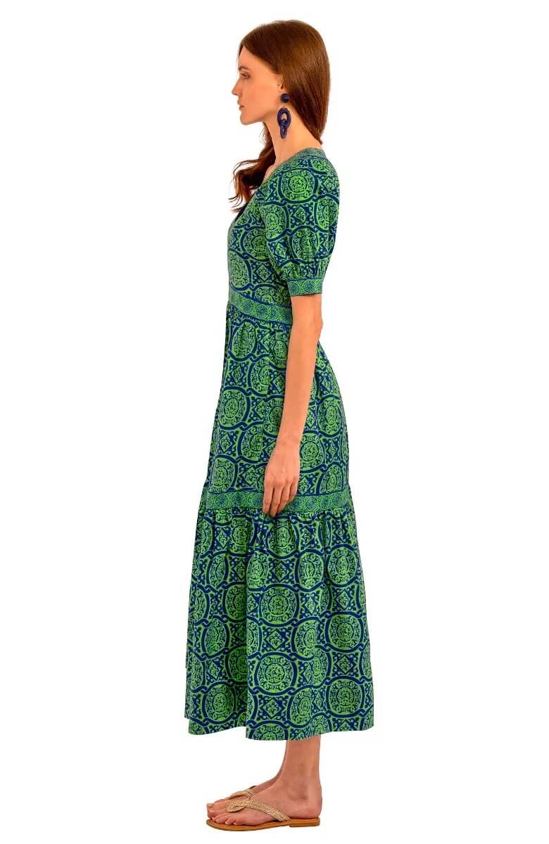 Viviers Dress - Sultan's Dining Room - Final Sale Royal Kelly