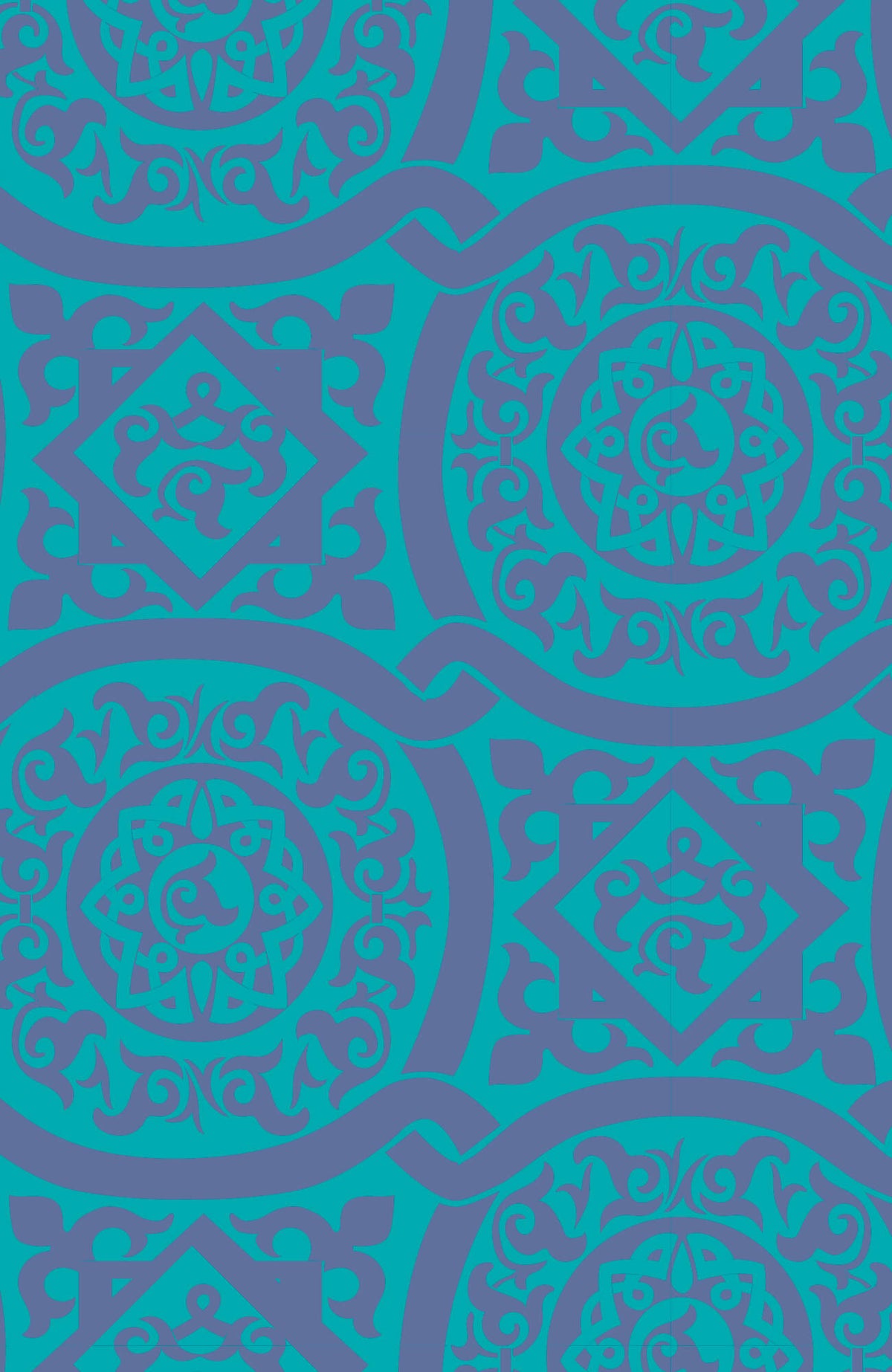 Viviers Dress - Sultan&#39;s Dining Room Turquoise Peri