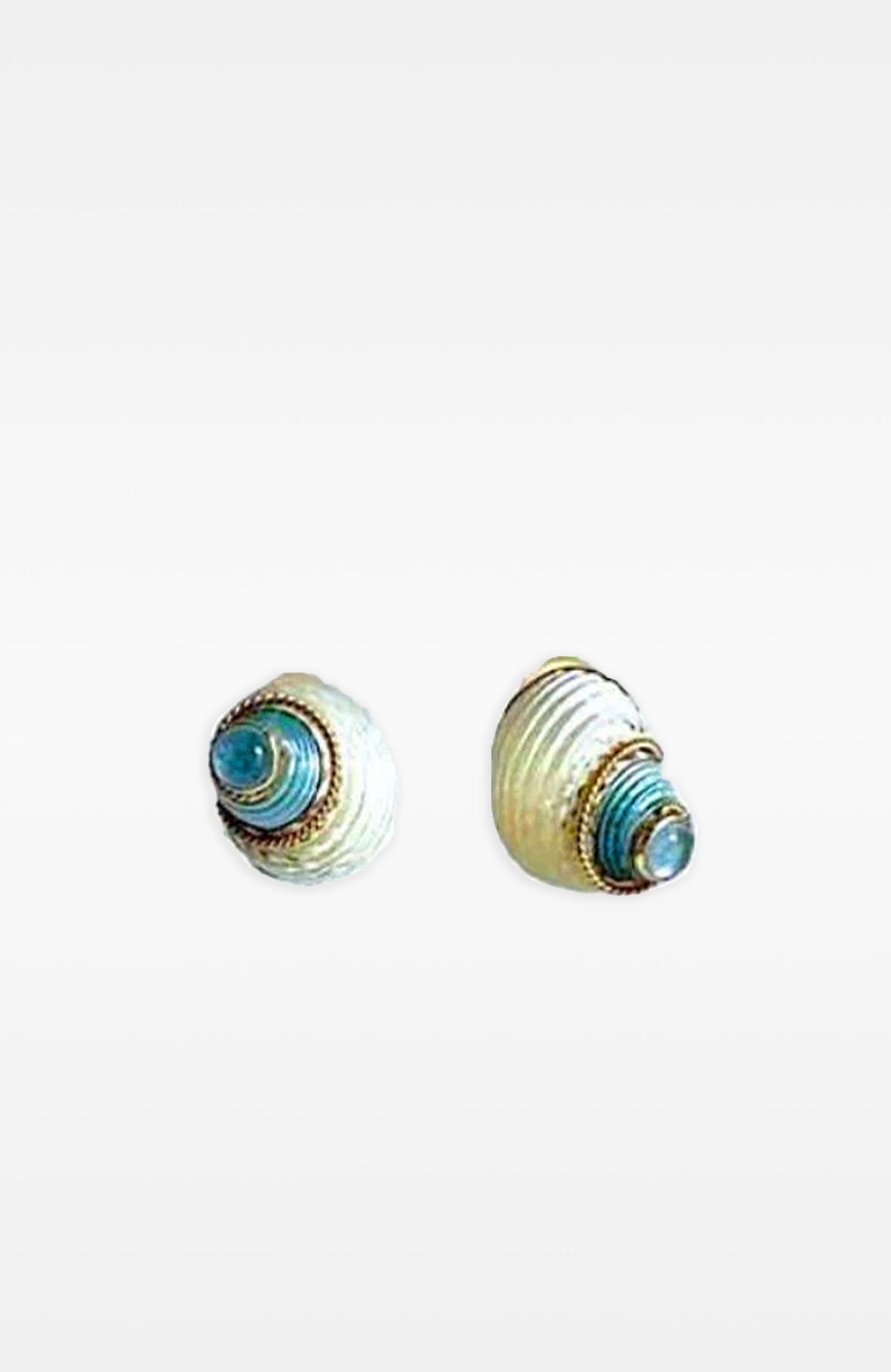 Maz 14K Gold Ear Clips Accented With Tourmalines