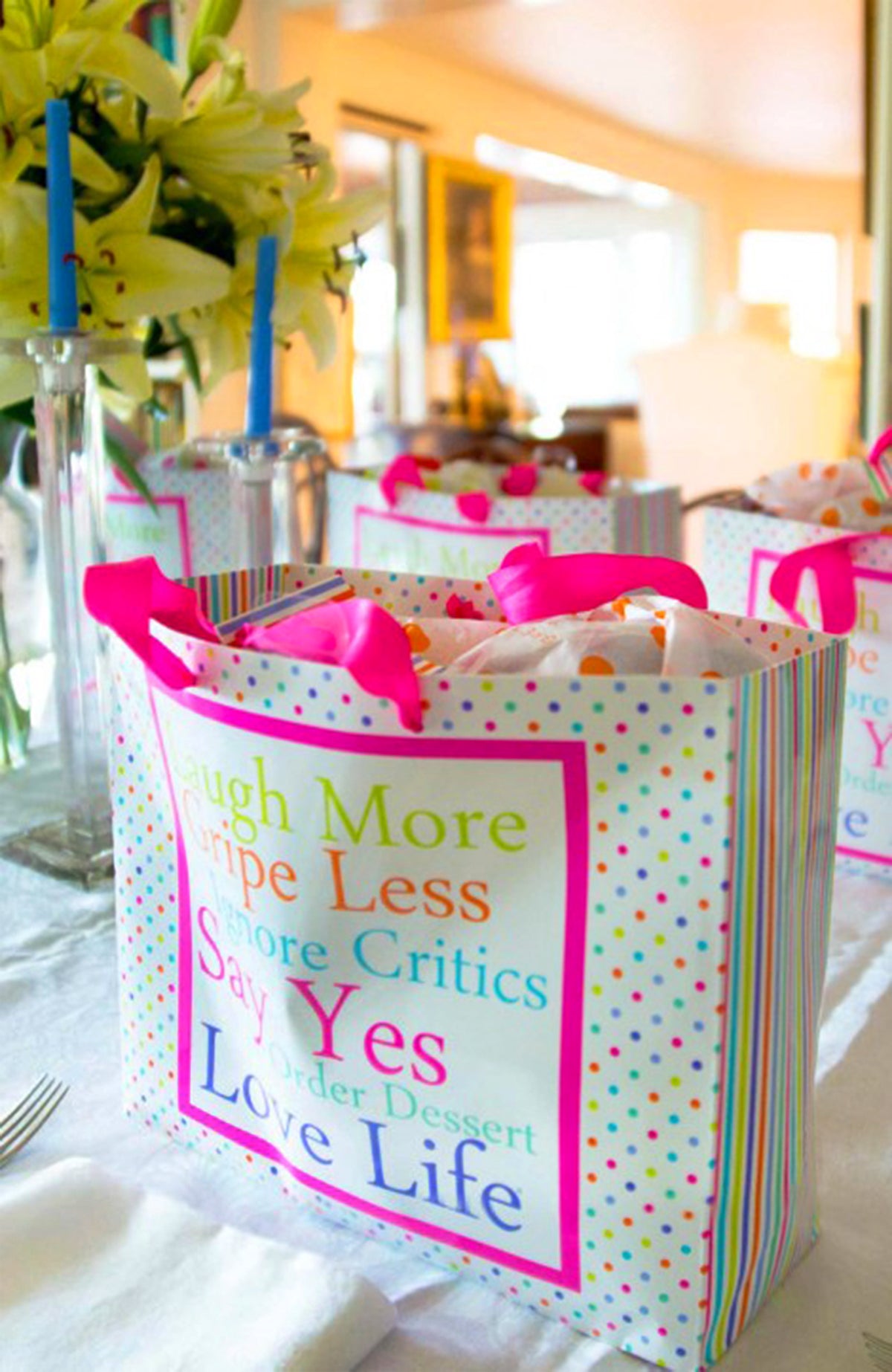 Laugh More Gift Bag - Small, Medium &amp; Large