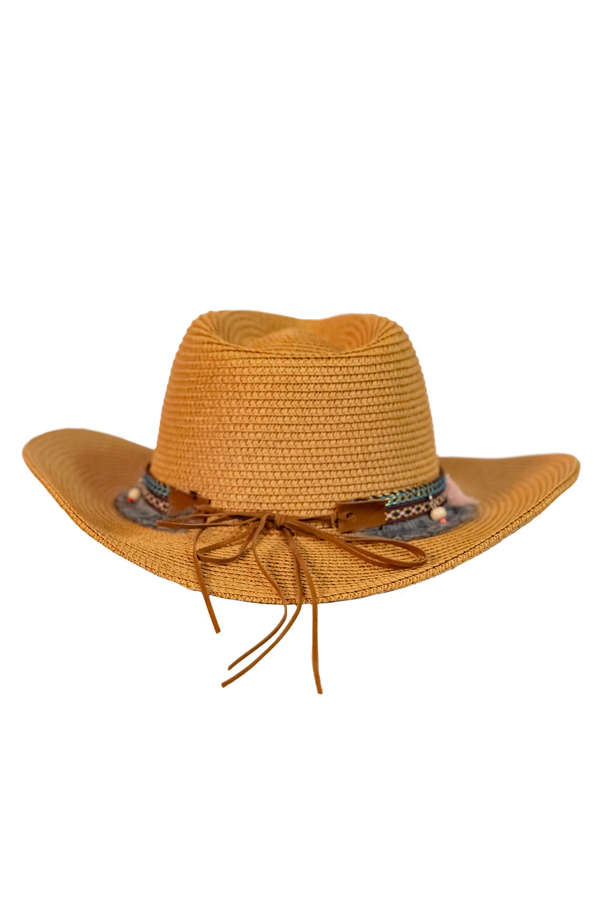 Mermaid Cowboy Hat - Band Tan One Size