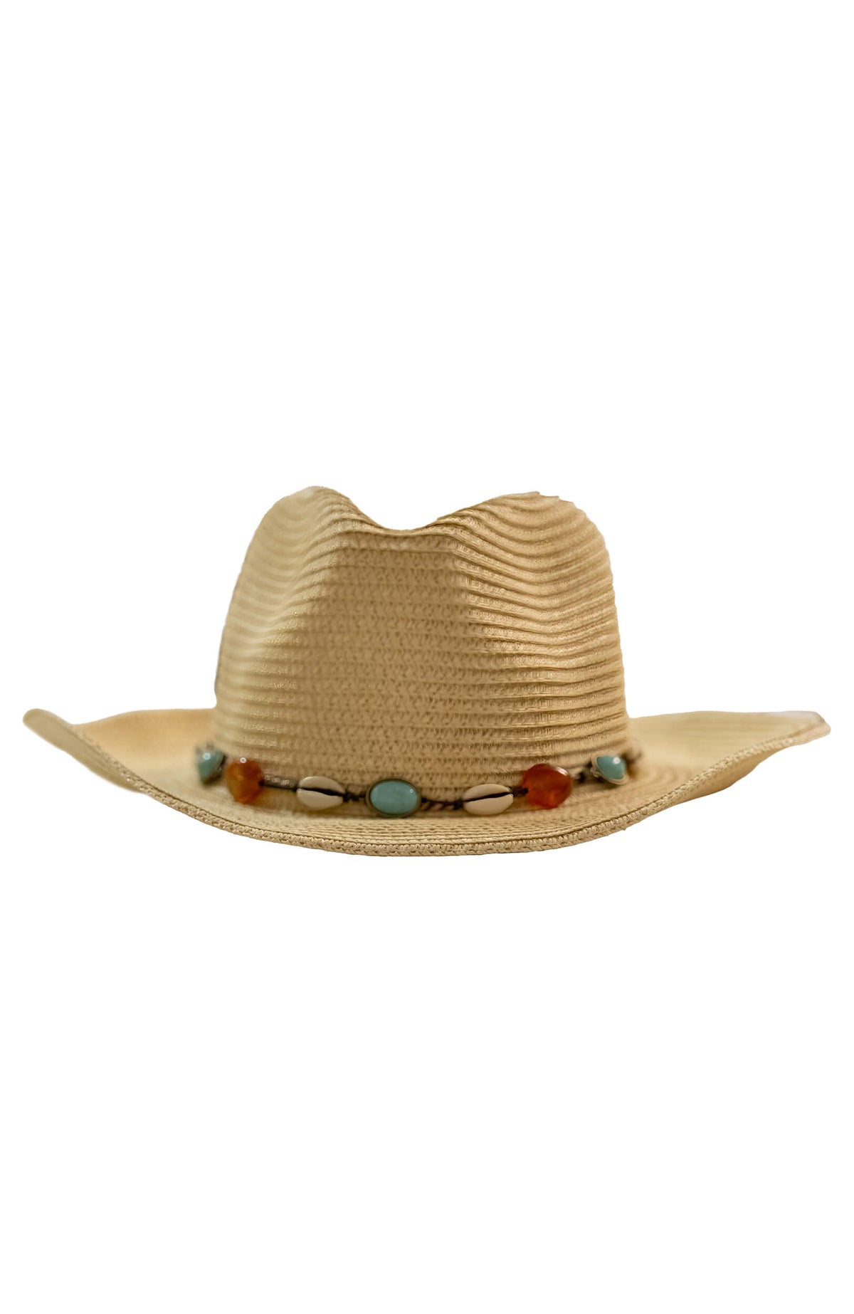 Mermaid Cowboy Hat - Stones Beige One Size