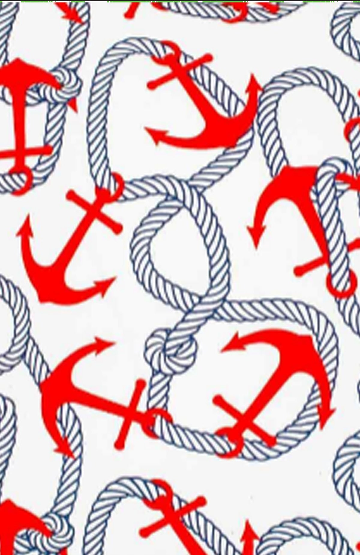 Anchors Away - Cotton Pillow