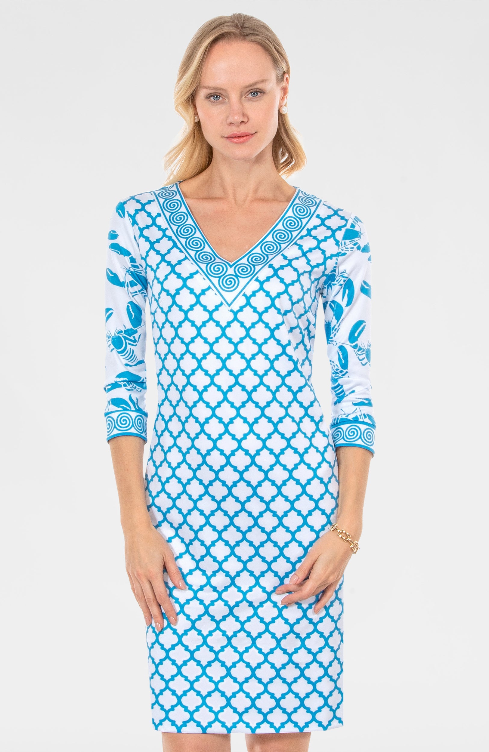 3/4 Sleeve Dresses - Gretchen Scott 3/4 Sleeve Dresses - Gretchen Scott