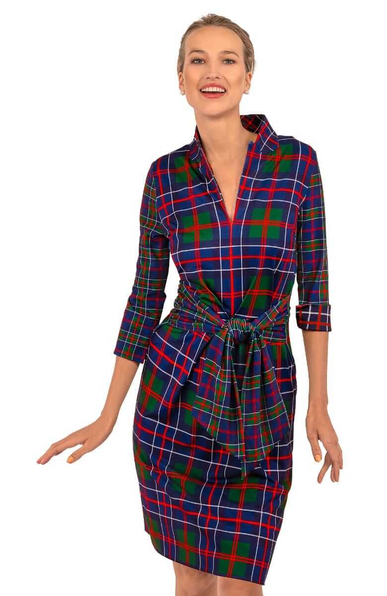 Dapper Dress Balmoral Plaid - Final Sale Multi