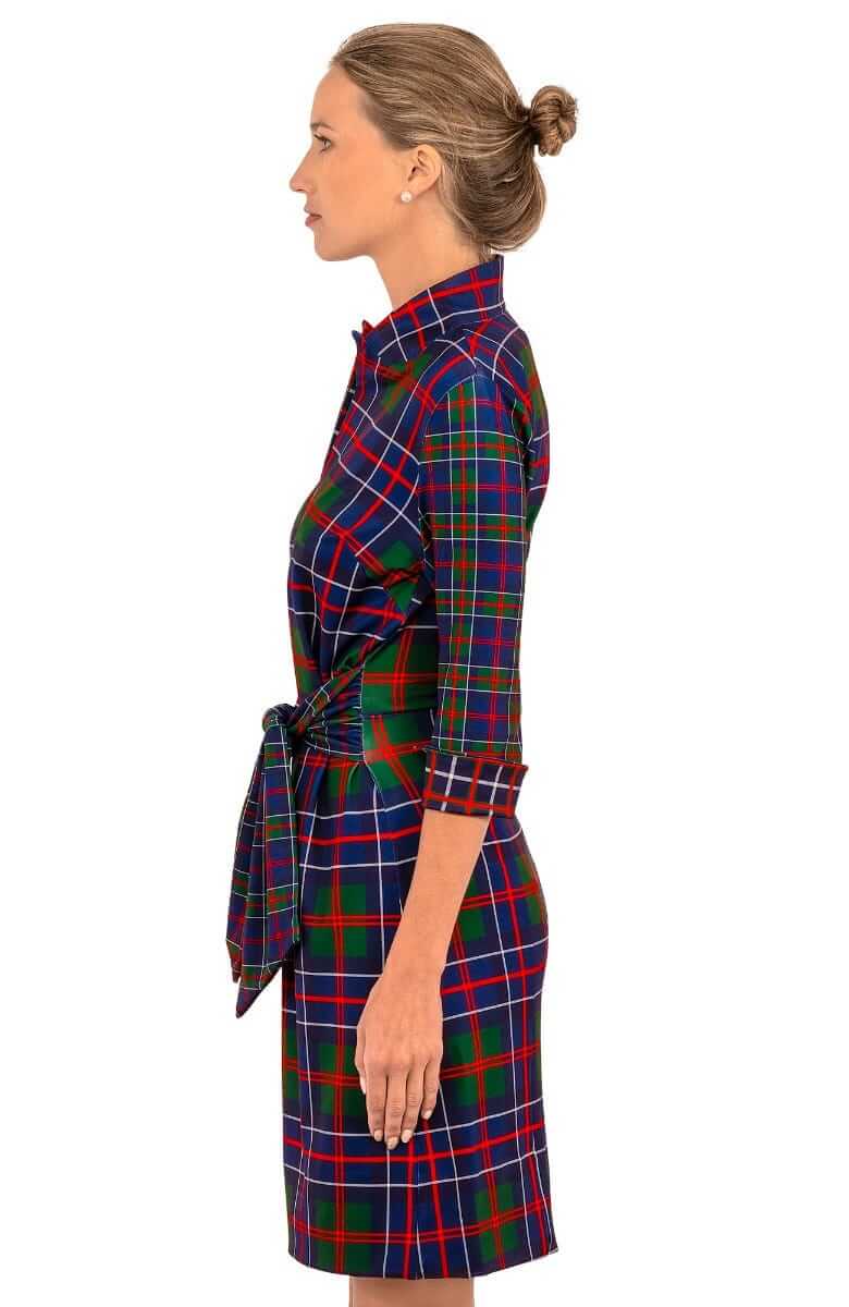 Dapper Dress Balmoral Plaid - Final Sale Multi