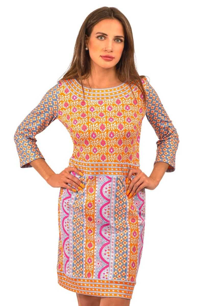 Print Pretty Dress - Paisley Park - Final Sale Brights