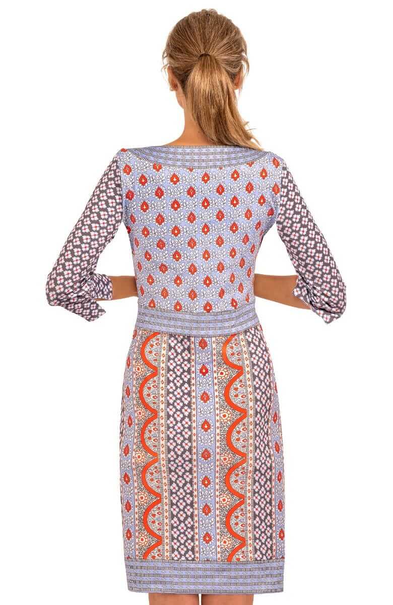 Print Pretty Dress - Paisley Park - Final Sale Periwinkle