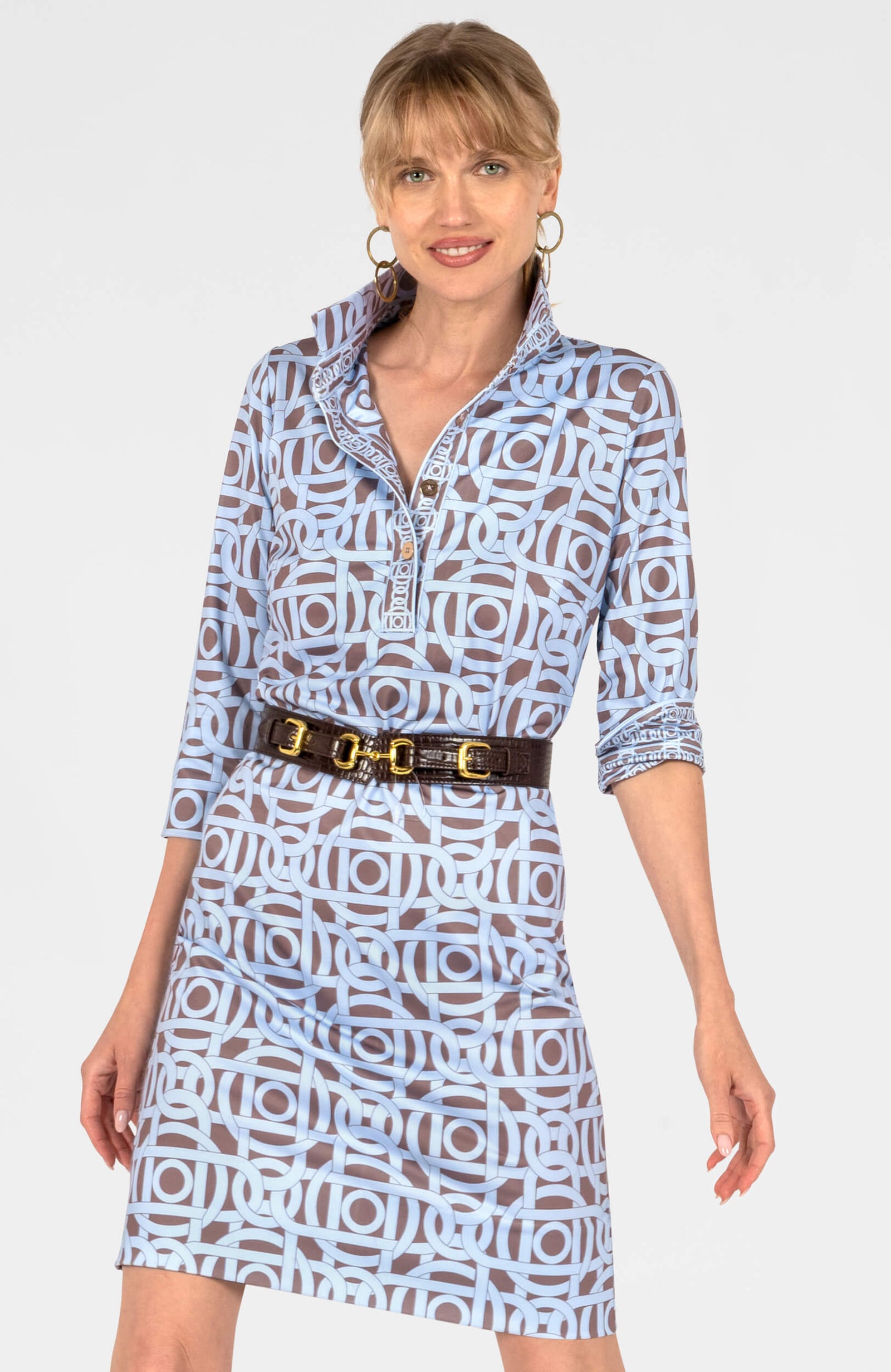 Everywhere Dress - Aubazine Brown