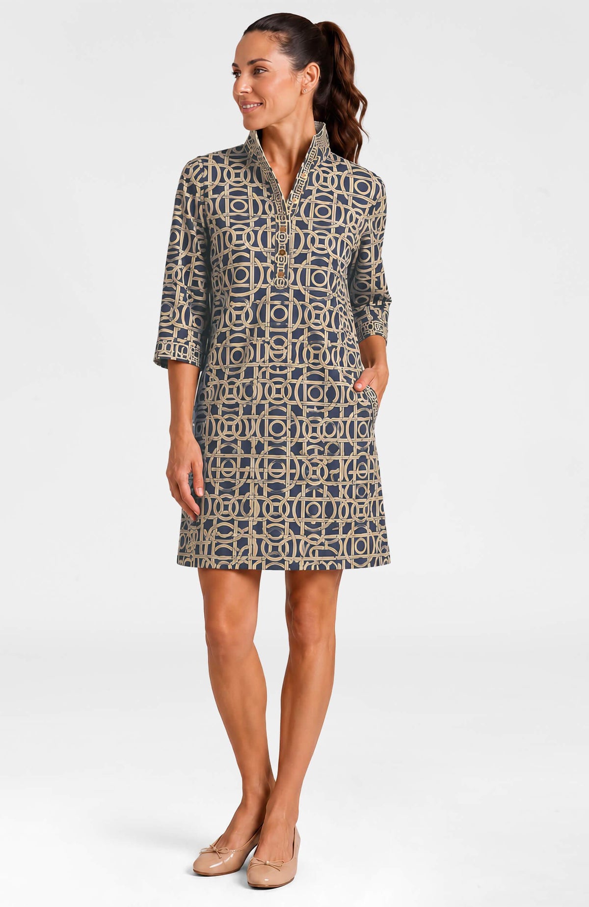 Everywhere Dress - Aubazine Navy