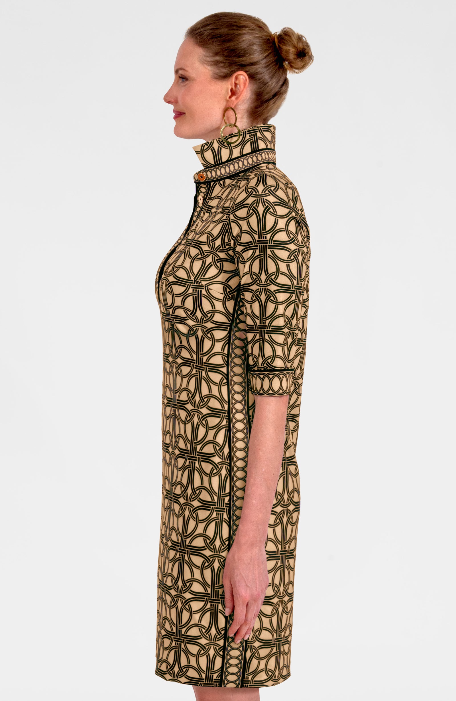 Everywhere Dress - Ring Toss Champagne