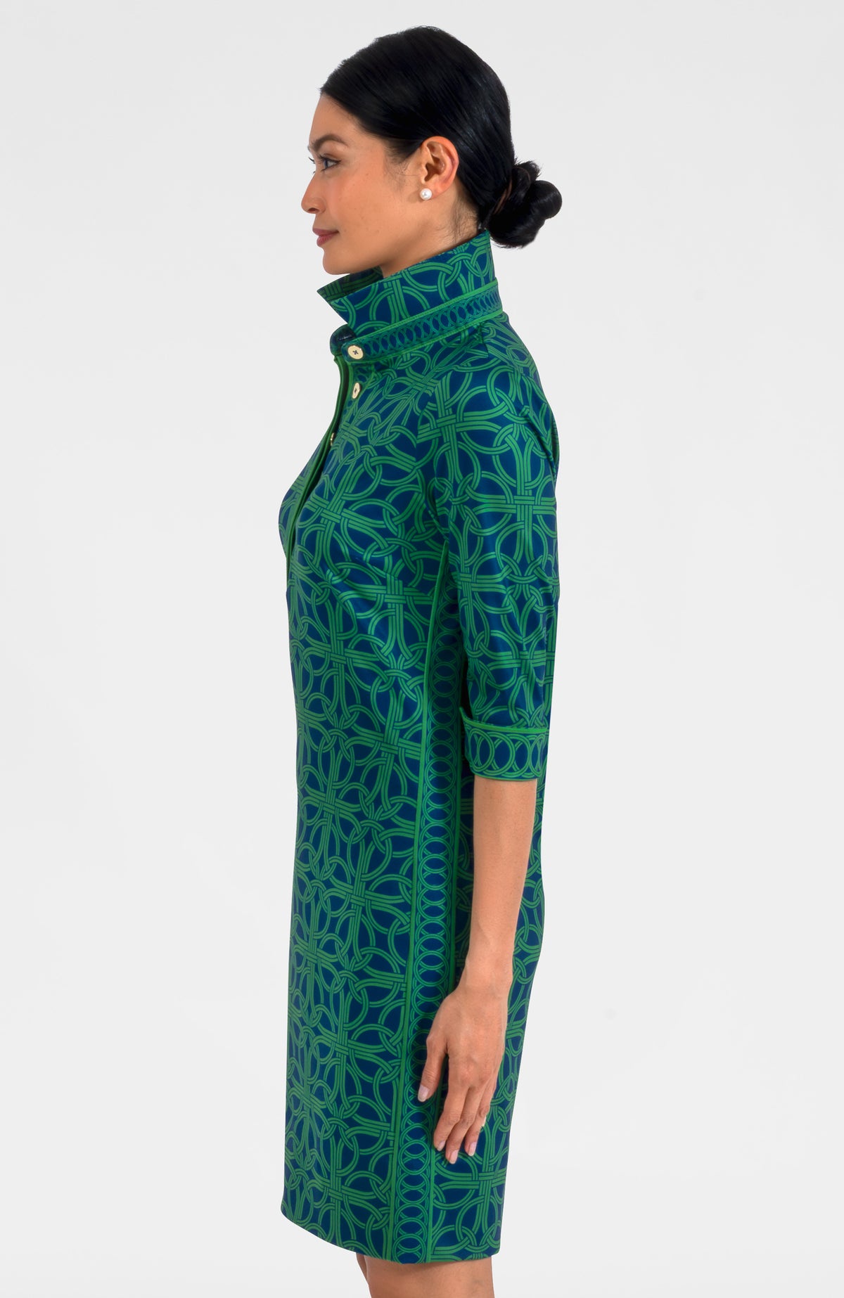 Everywhere Dress - Ring Toss Navy