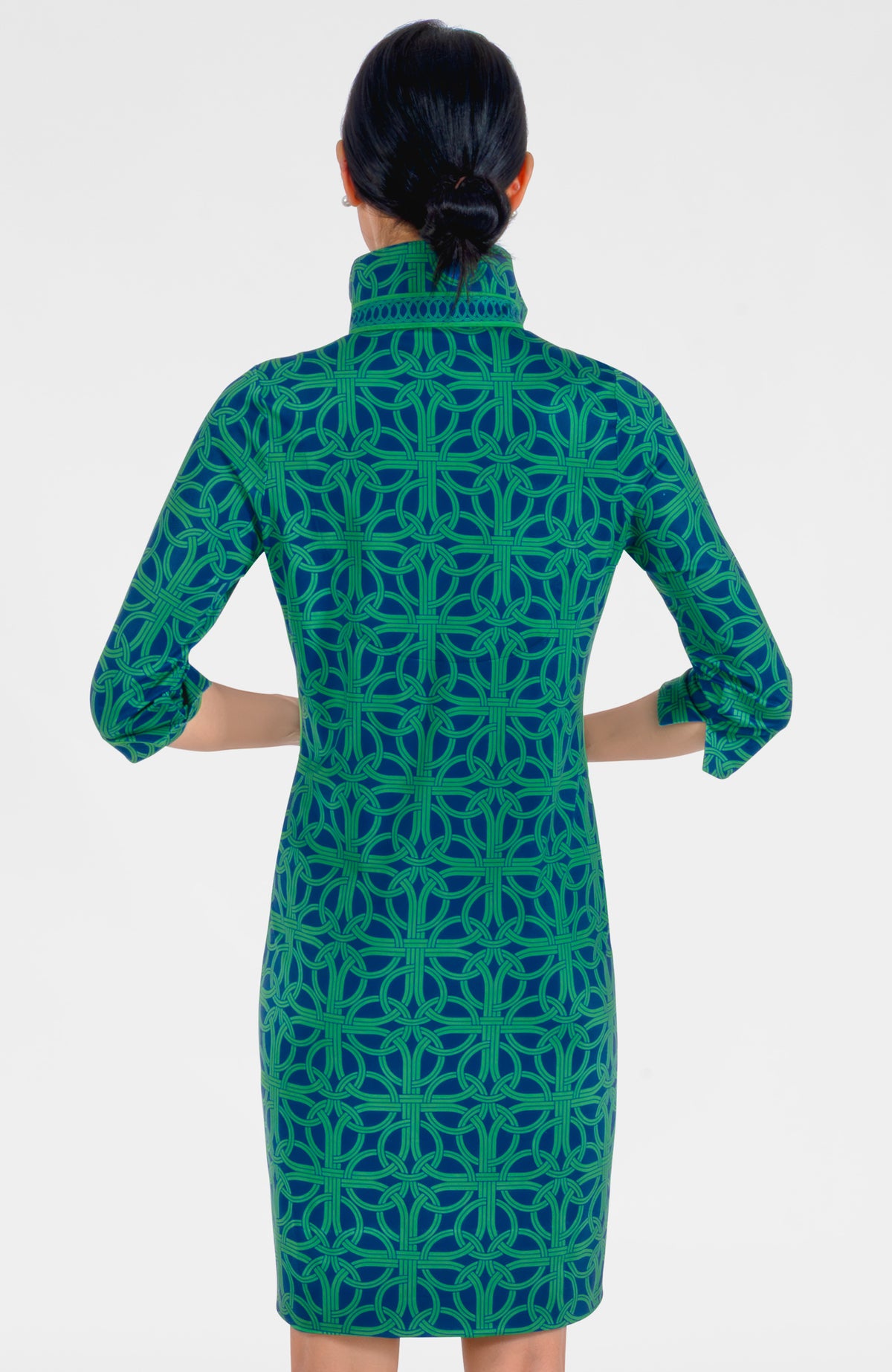 Everywhere Dress - Ring Toss Navy