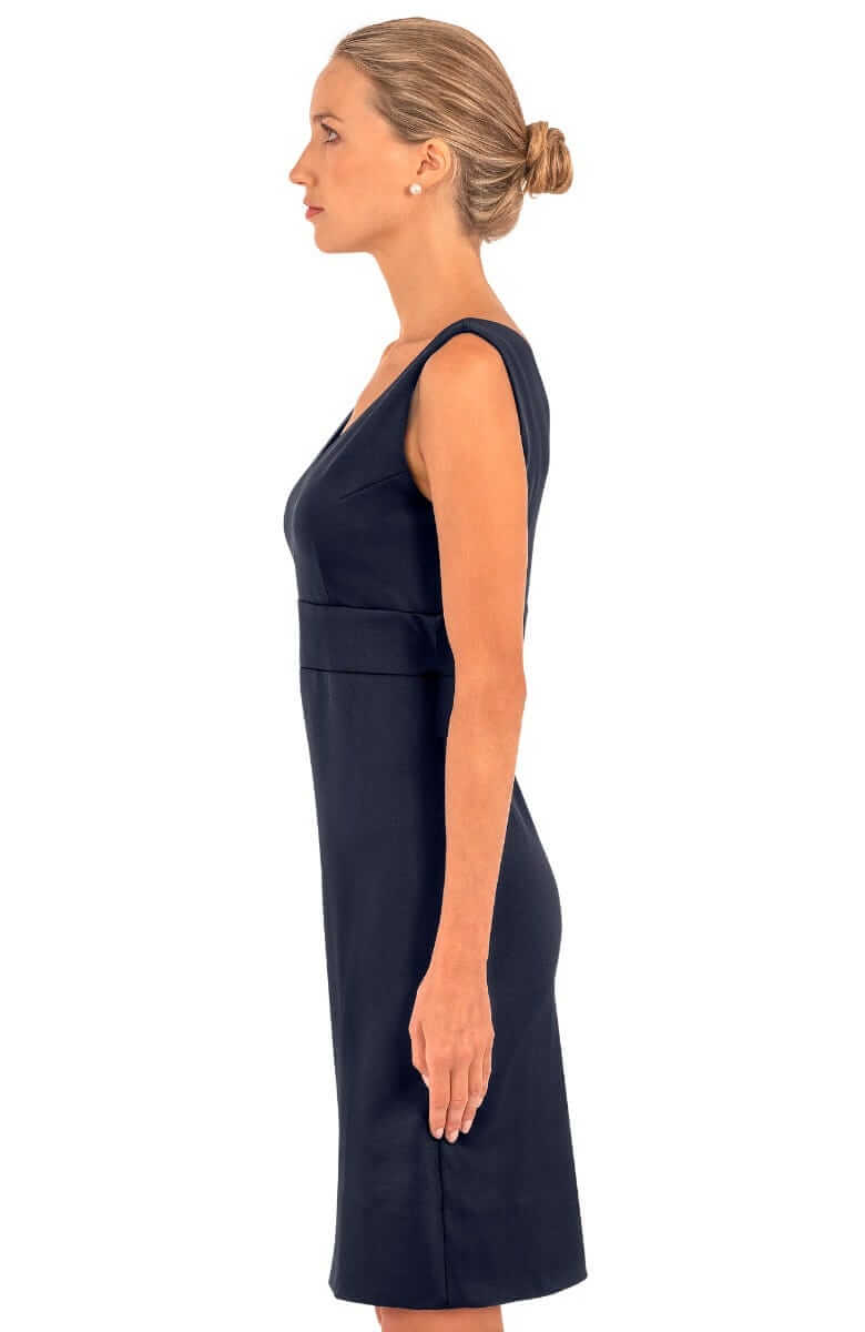 The Harlot Dress - Solid Navy