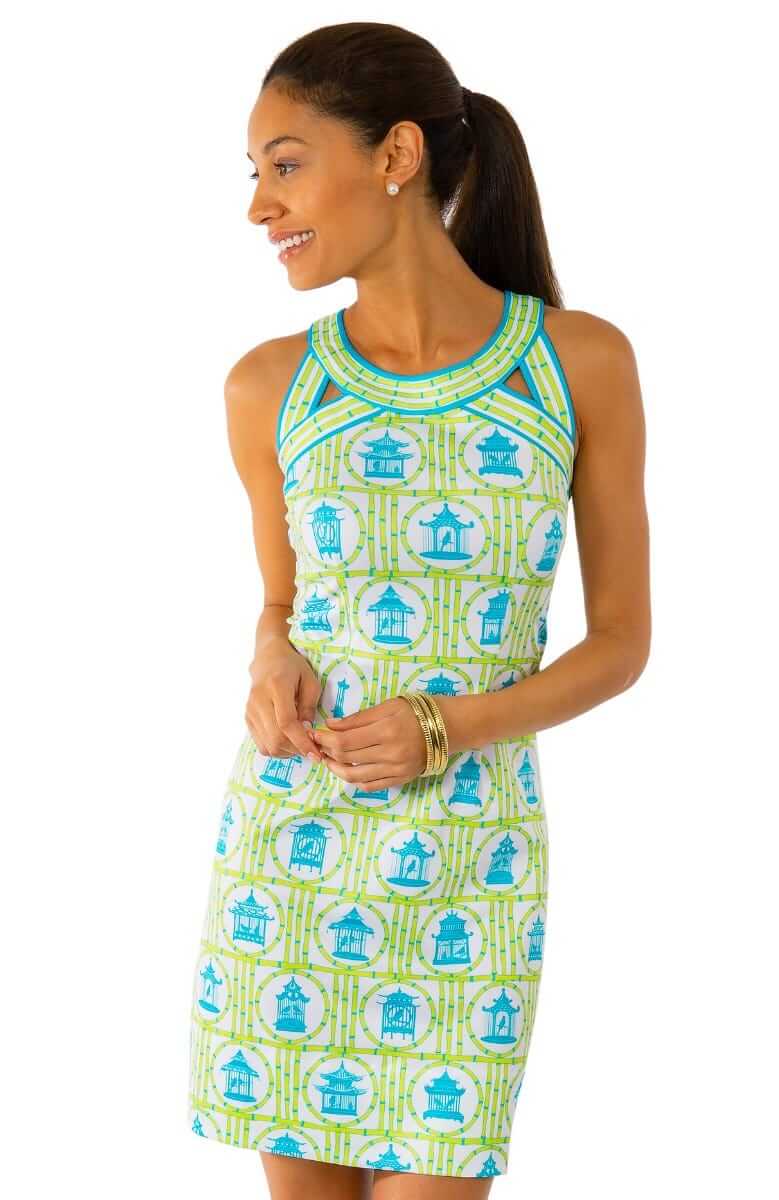 Jersey Isosceles Dress - Bird Palace - Final Sale - Gretchen Scott