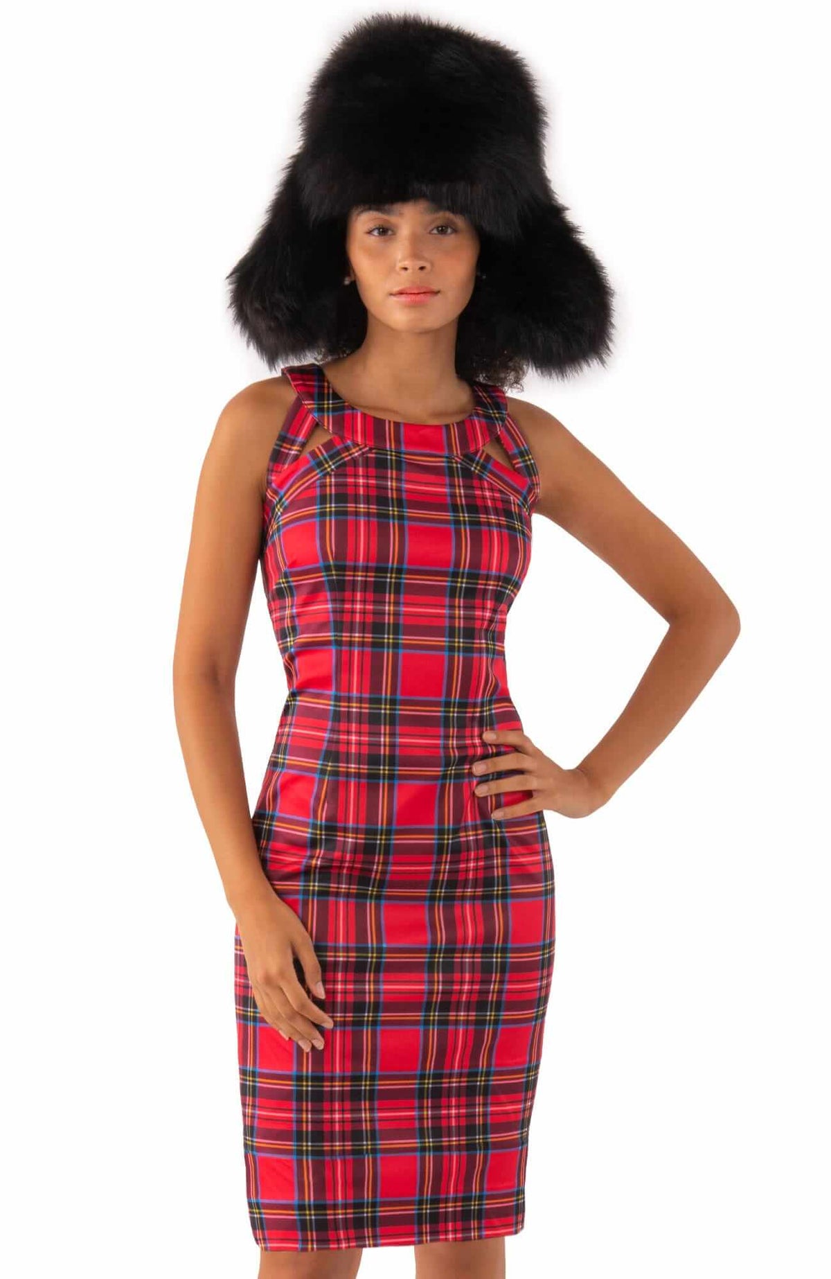 Isosceles Dress - Duke Of York - Final Sale Red Multi