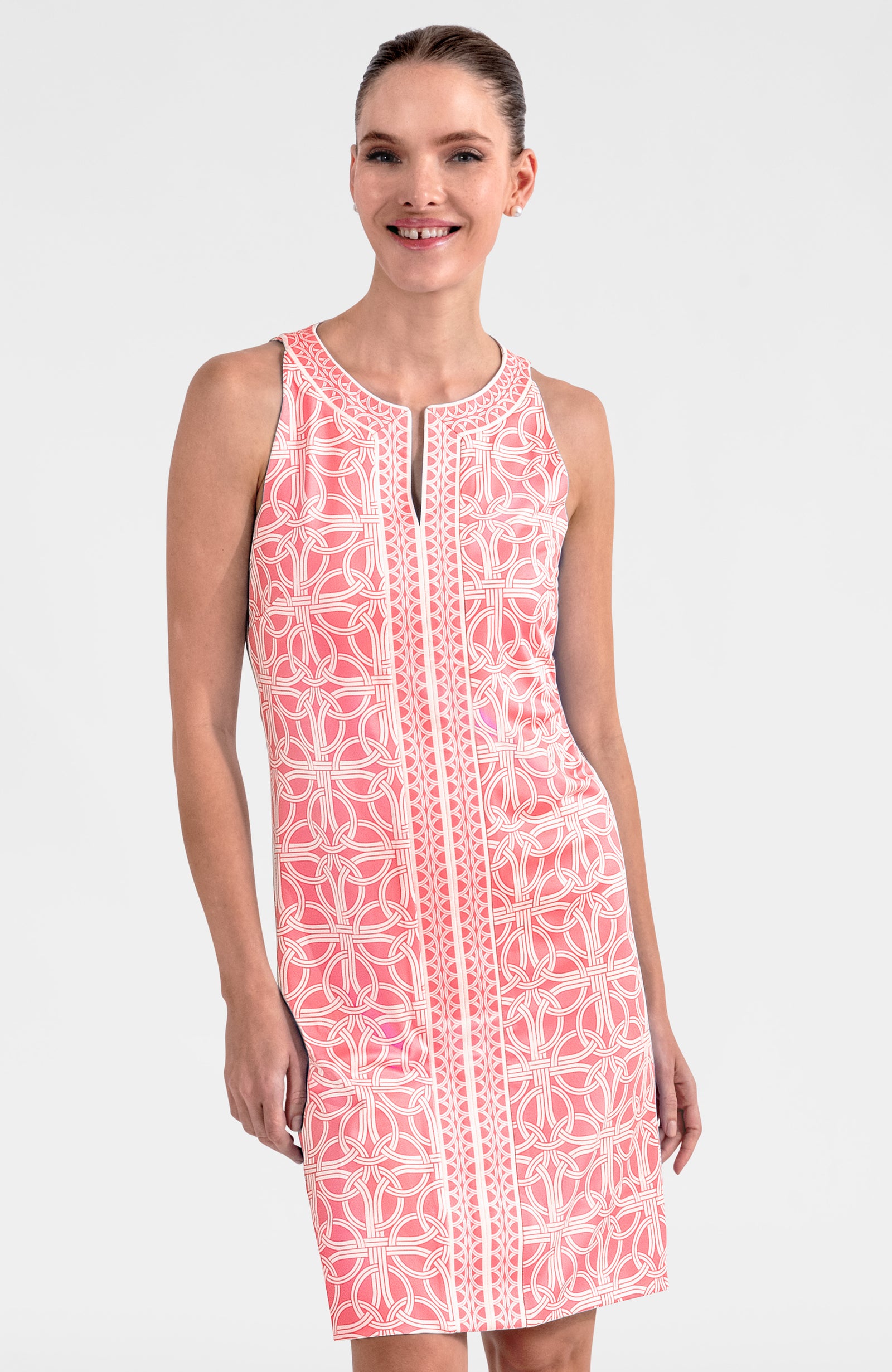 Plain Jane Dress - Ring Toss Melon