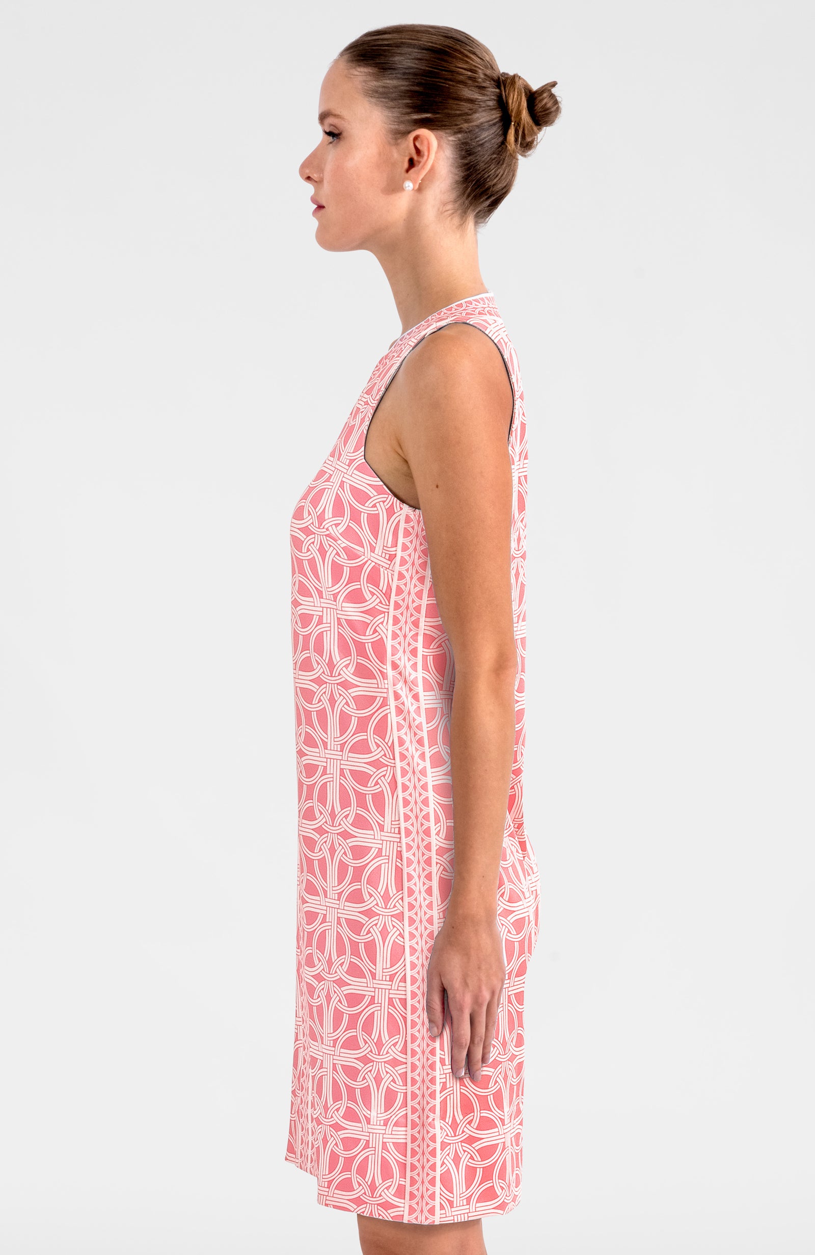 Plain Jane Dress - Ring Toss Melon