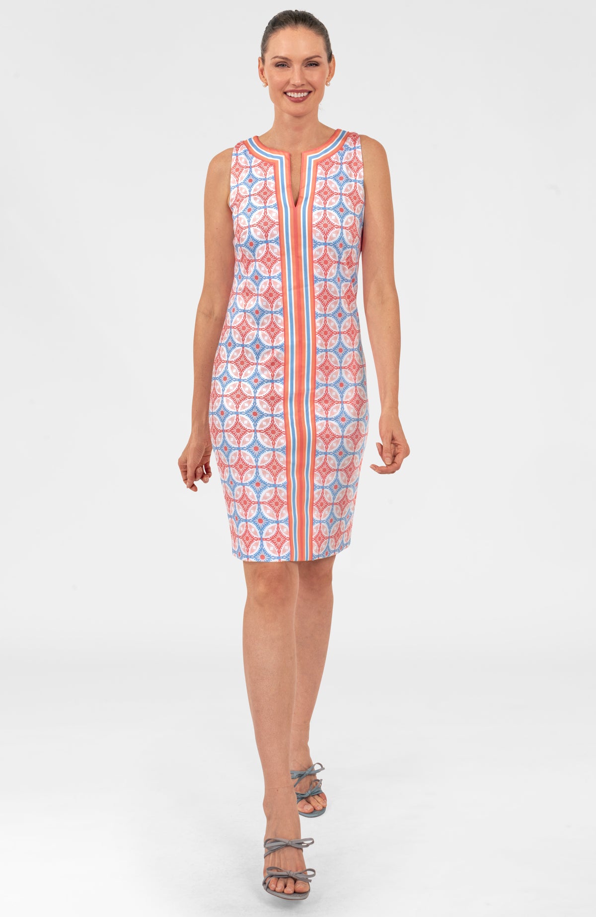 Plain Jane Dress - Smell The Roses Pink Lime