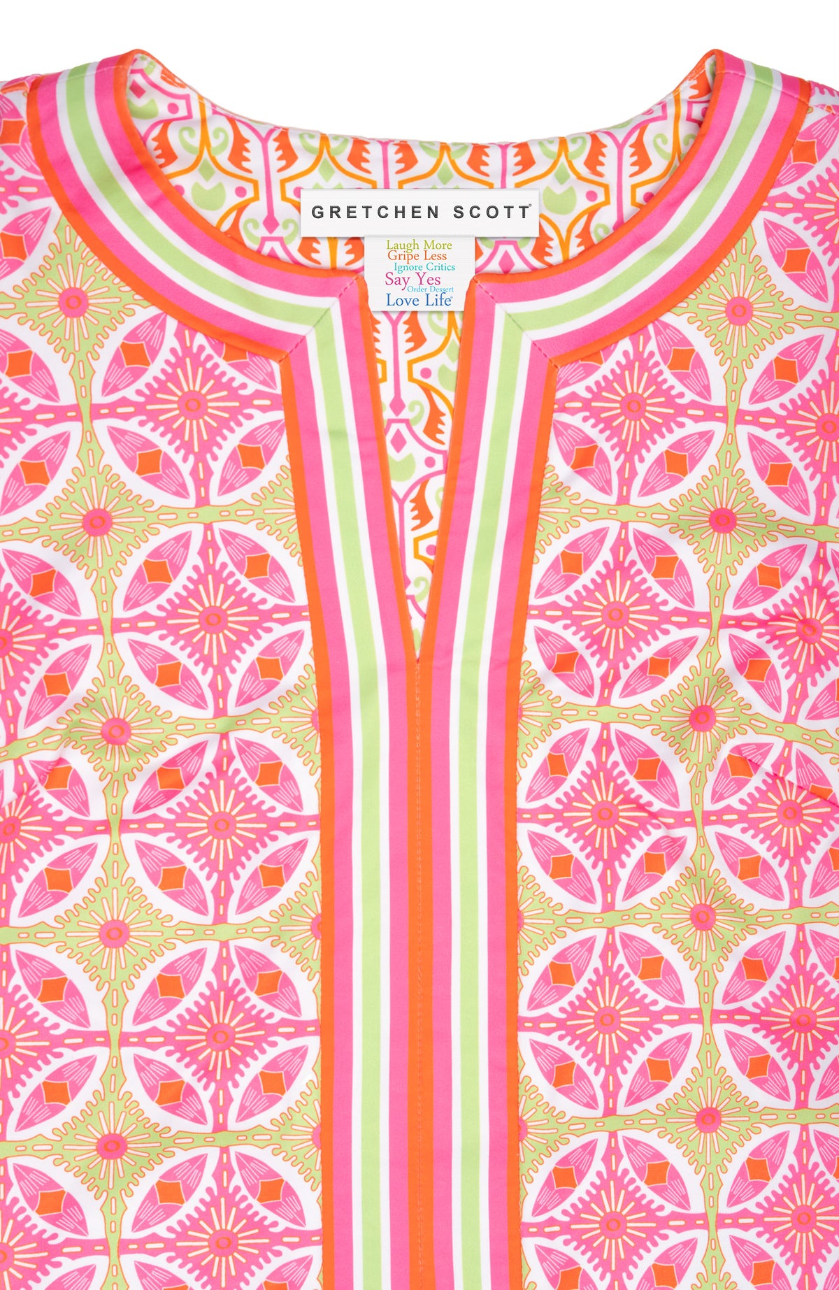 Plain Jane Dress - Smell The Roses Pink Lime