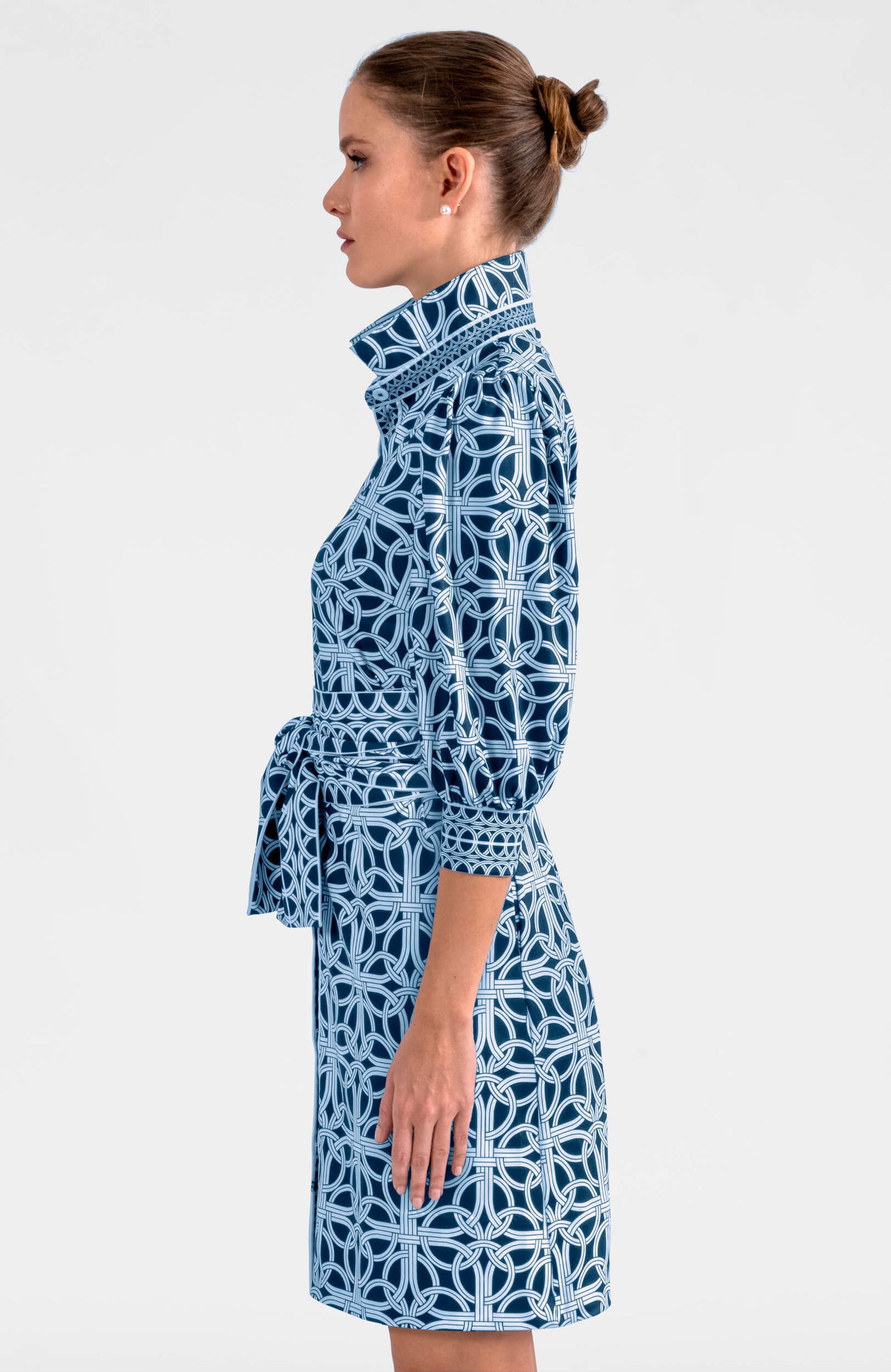 Swagger Dress - Ring Toss Navy