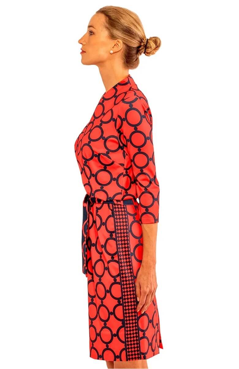 So Sexy Dress - Dip & Dot - Final Sale W Red C