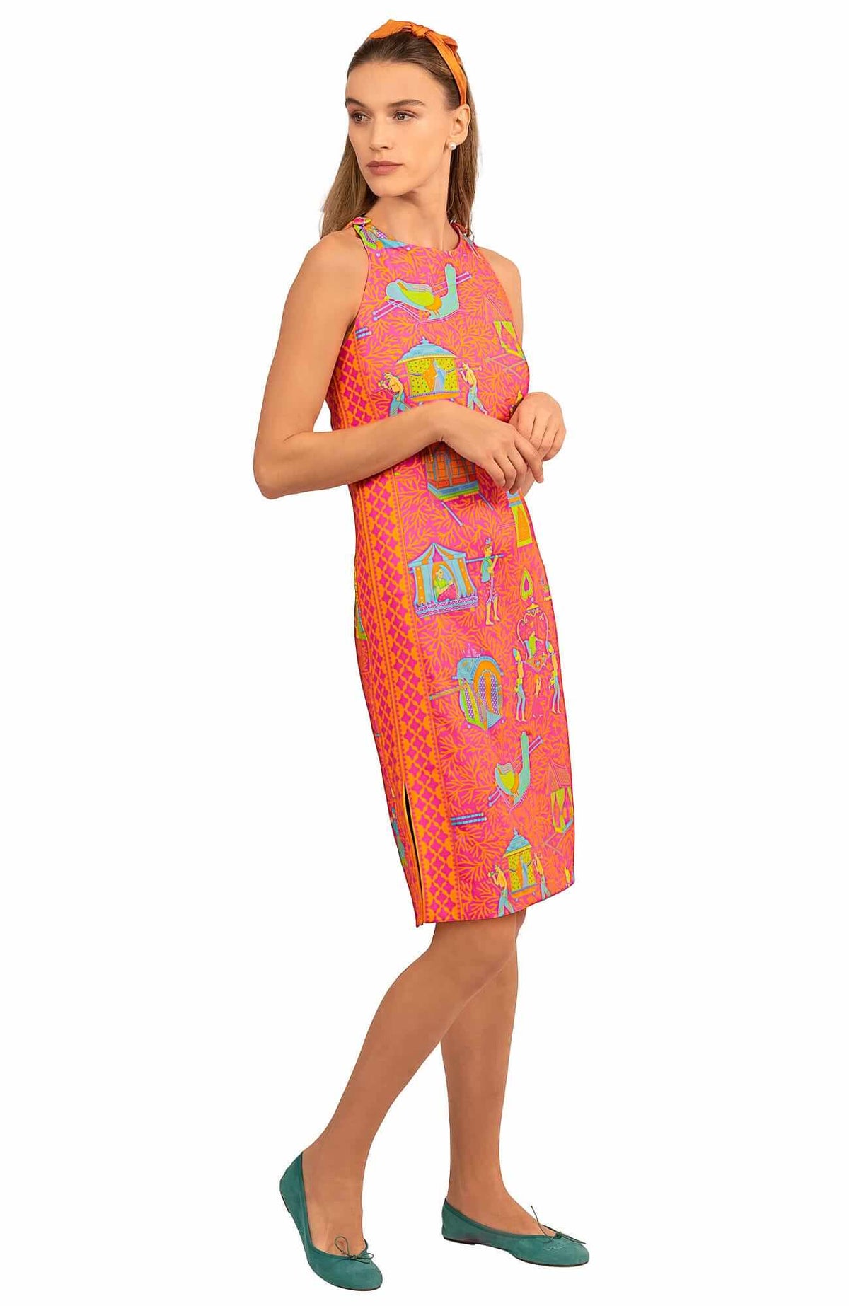 Jersey Slick Dress - Palanquin Party Pink