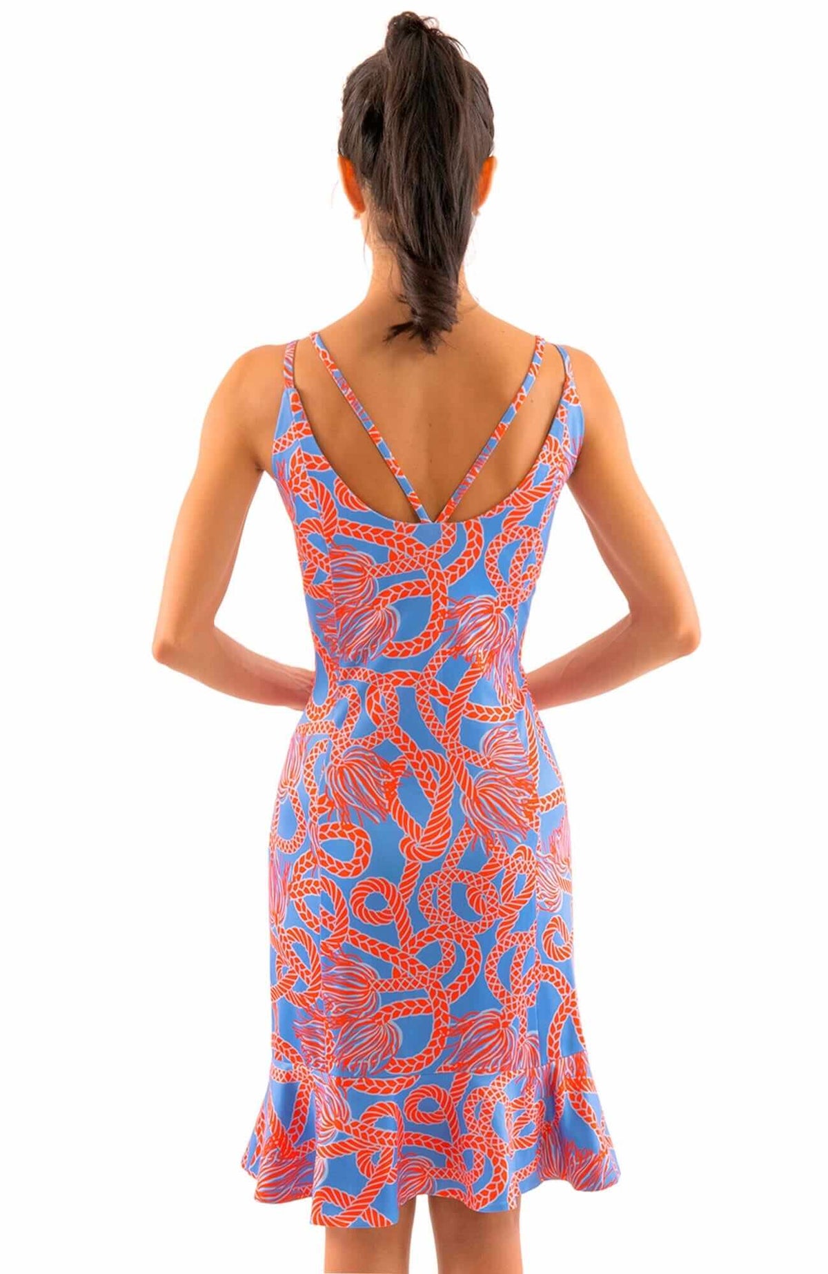 Jersey Slip Dress - Tassel Time - Final Sale Navy