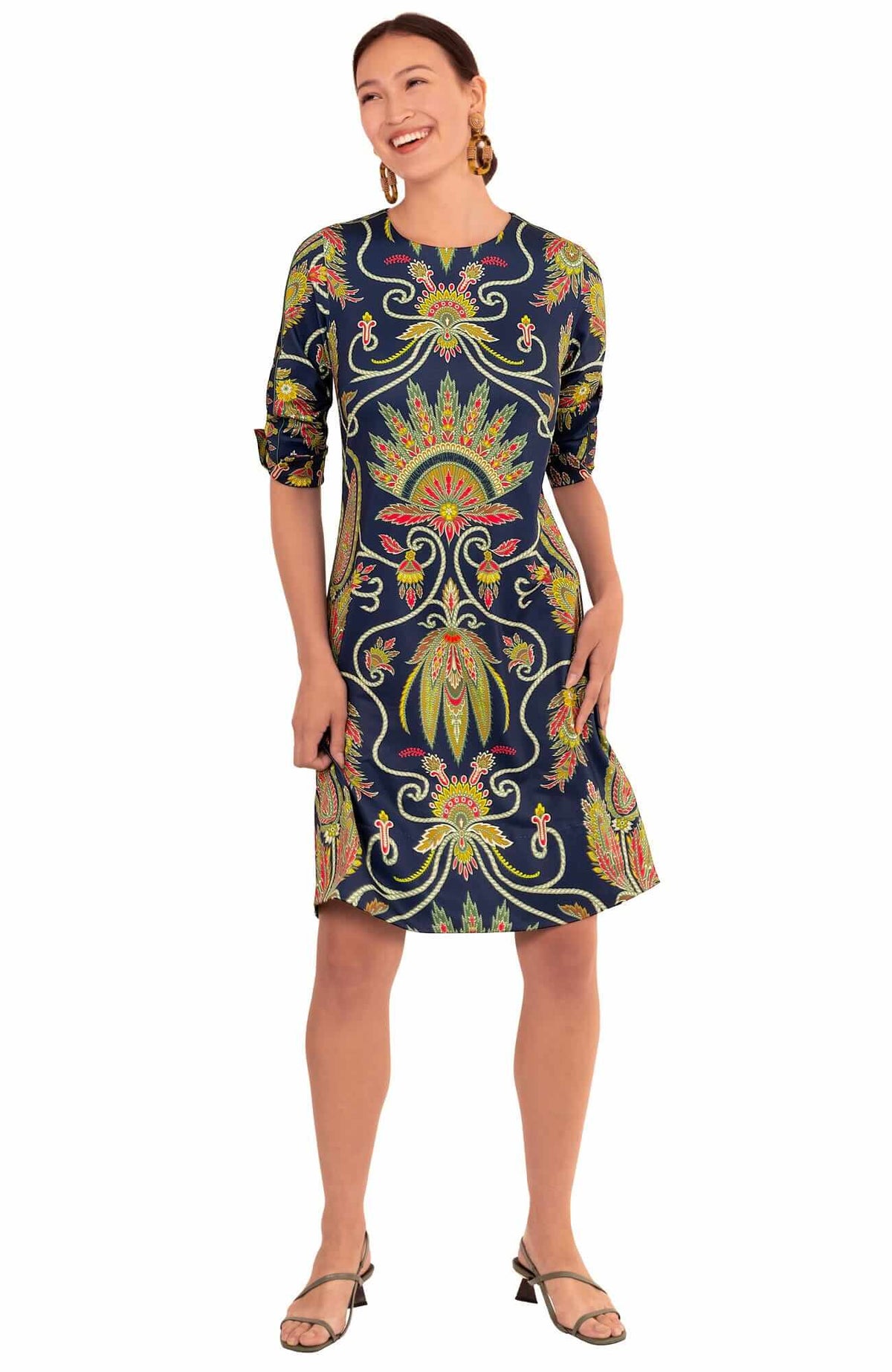 Jersey Swing Dress - Plume - Final Sale Navy