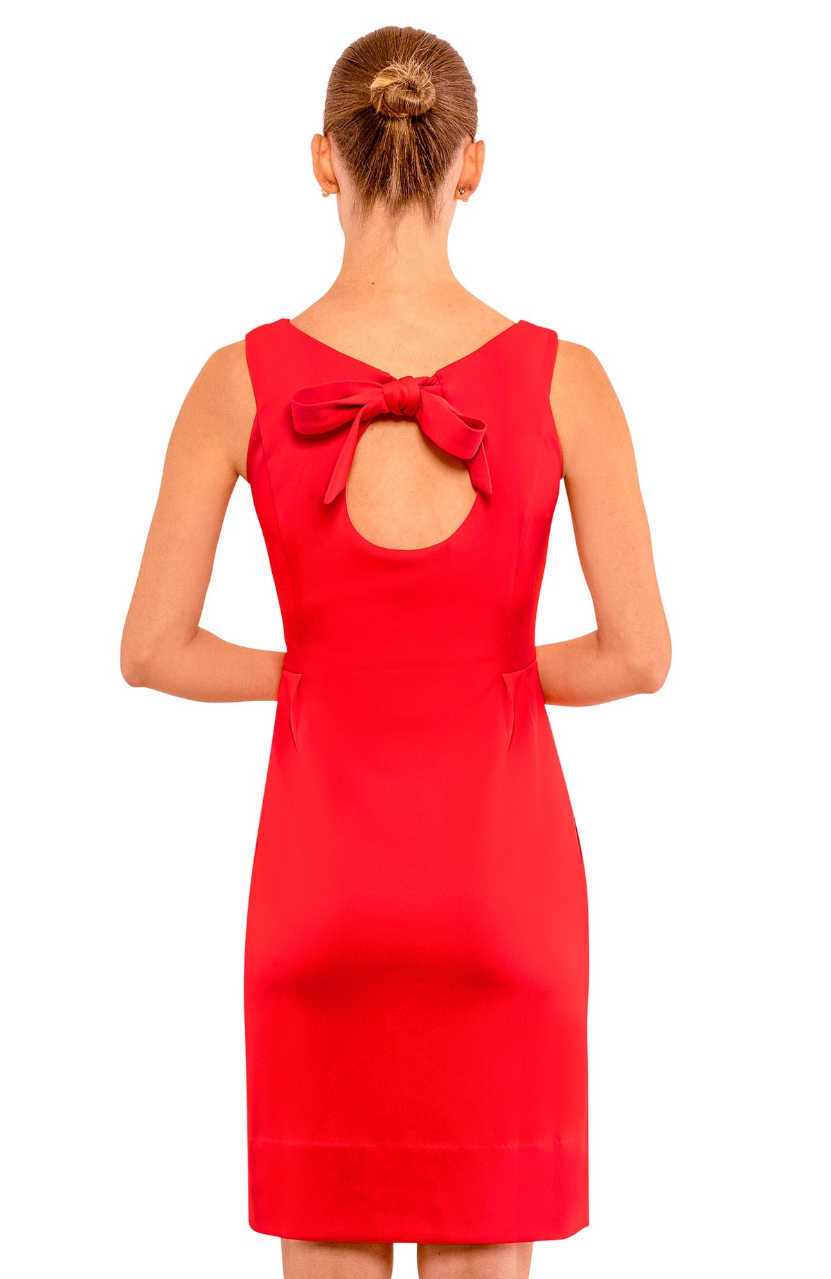 Sexy You Dress - Solid Crimson