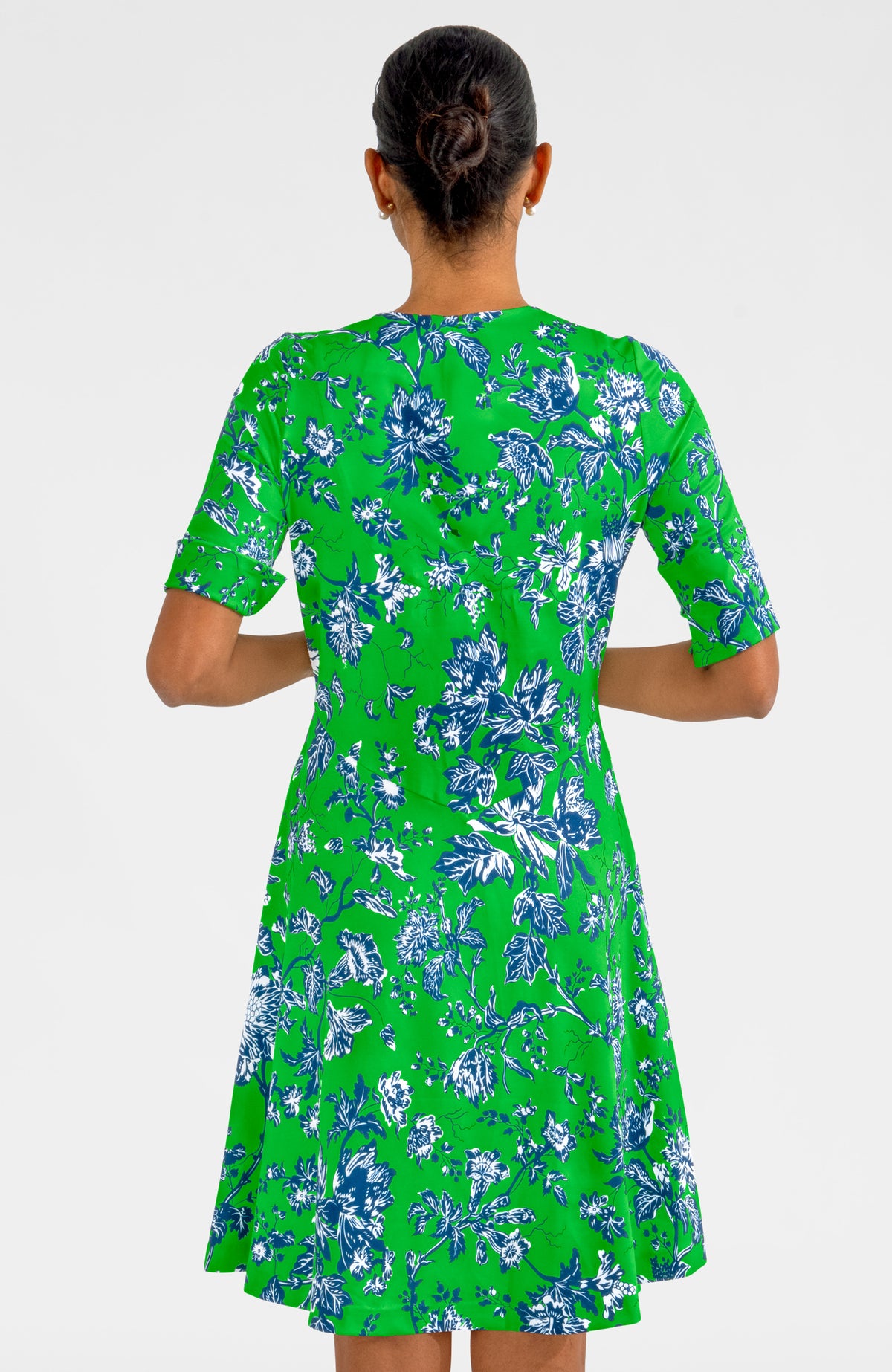 Twirly Whirly Dress - English Garden