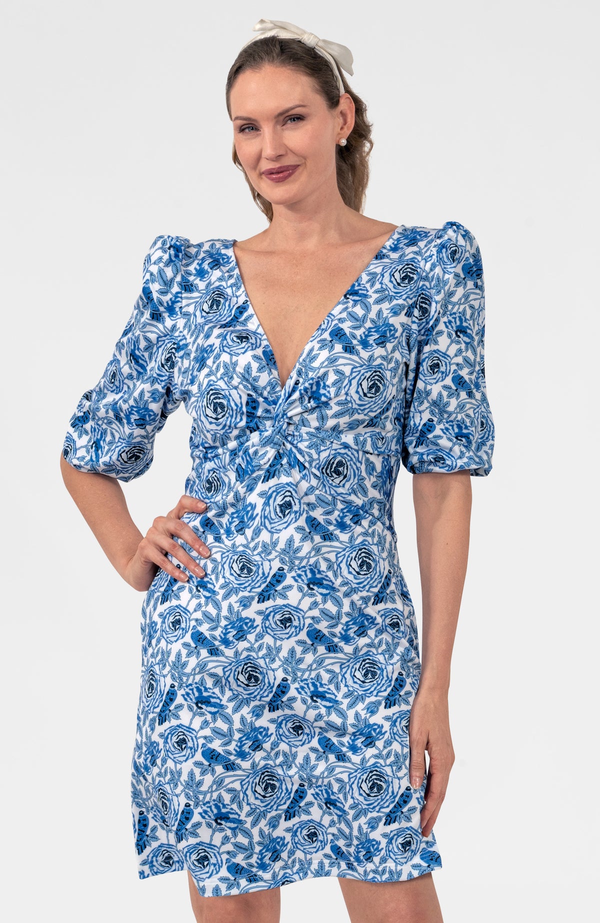 Twister Dress - Smell The Roses Blues