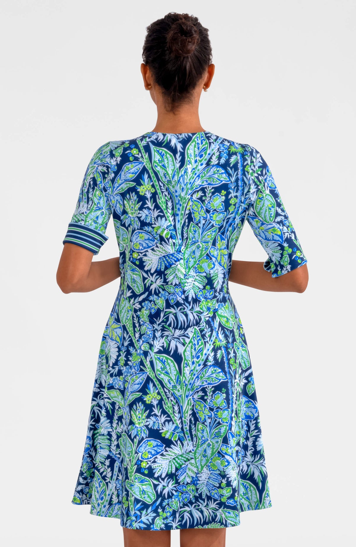 Twirly Whirly Dress - Vintage Vines