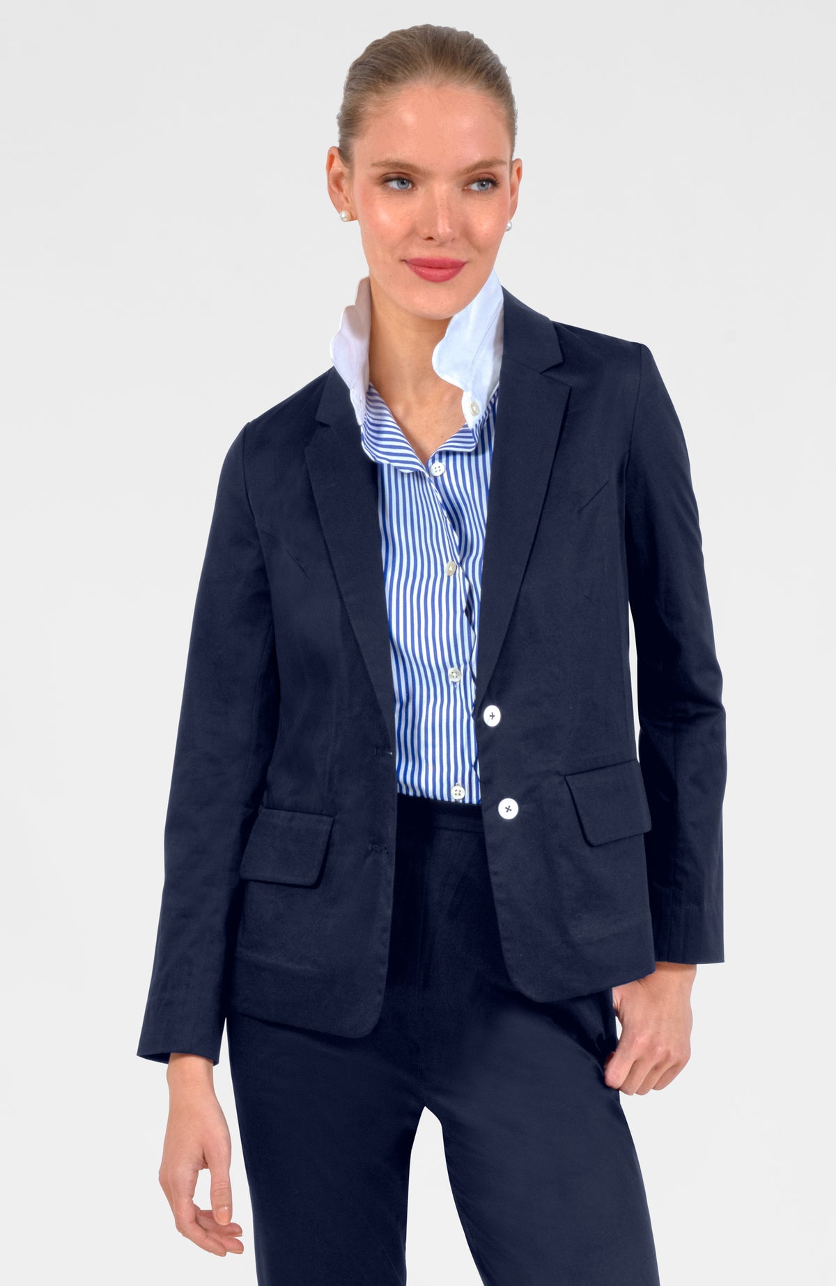 Dapper Daisy Jacket Navy