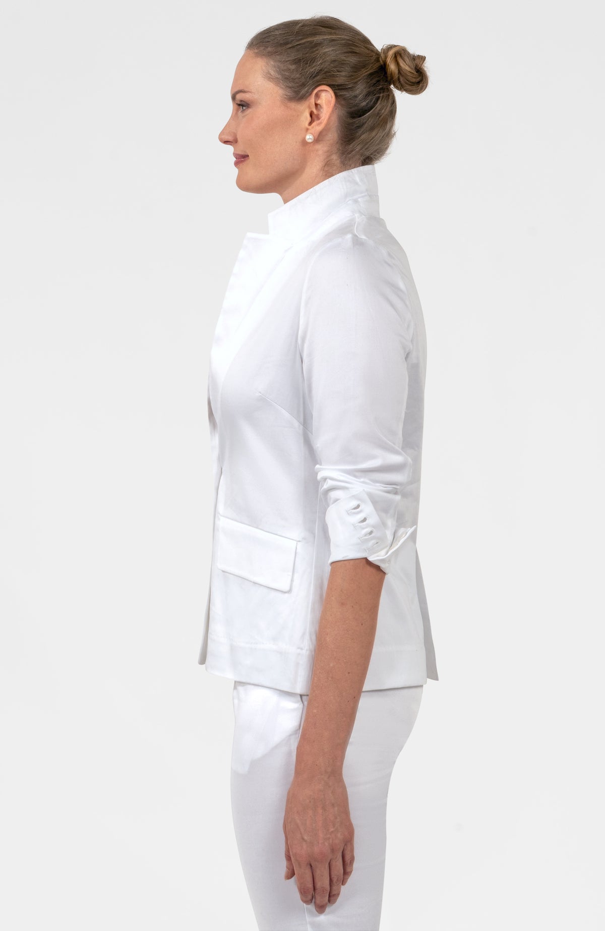 Dapper Daisy Jacket White