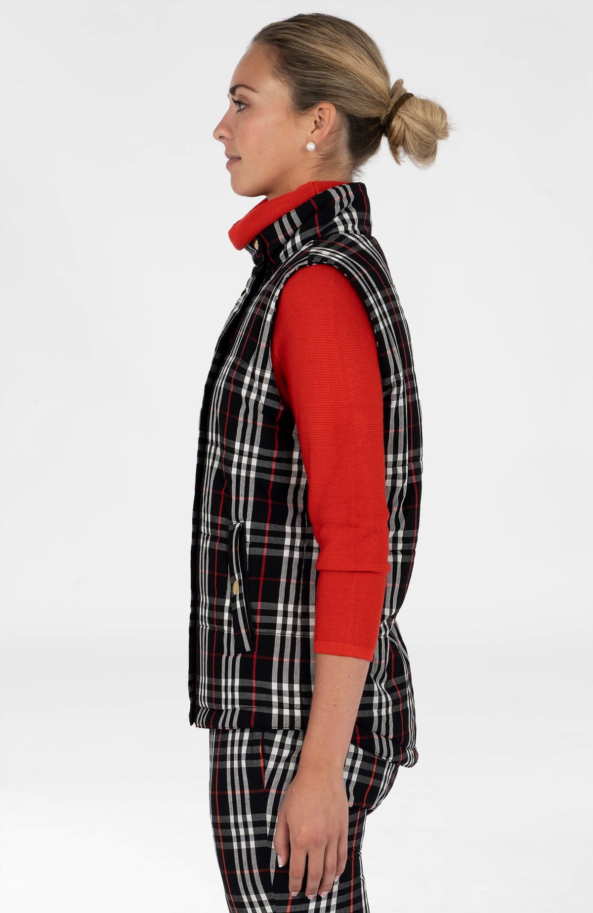 Puffer Vest- Fabuloso Black
