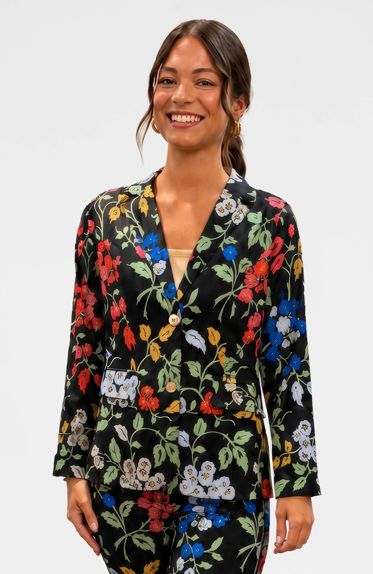 Preparatory Jacket - Winter Garden Black