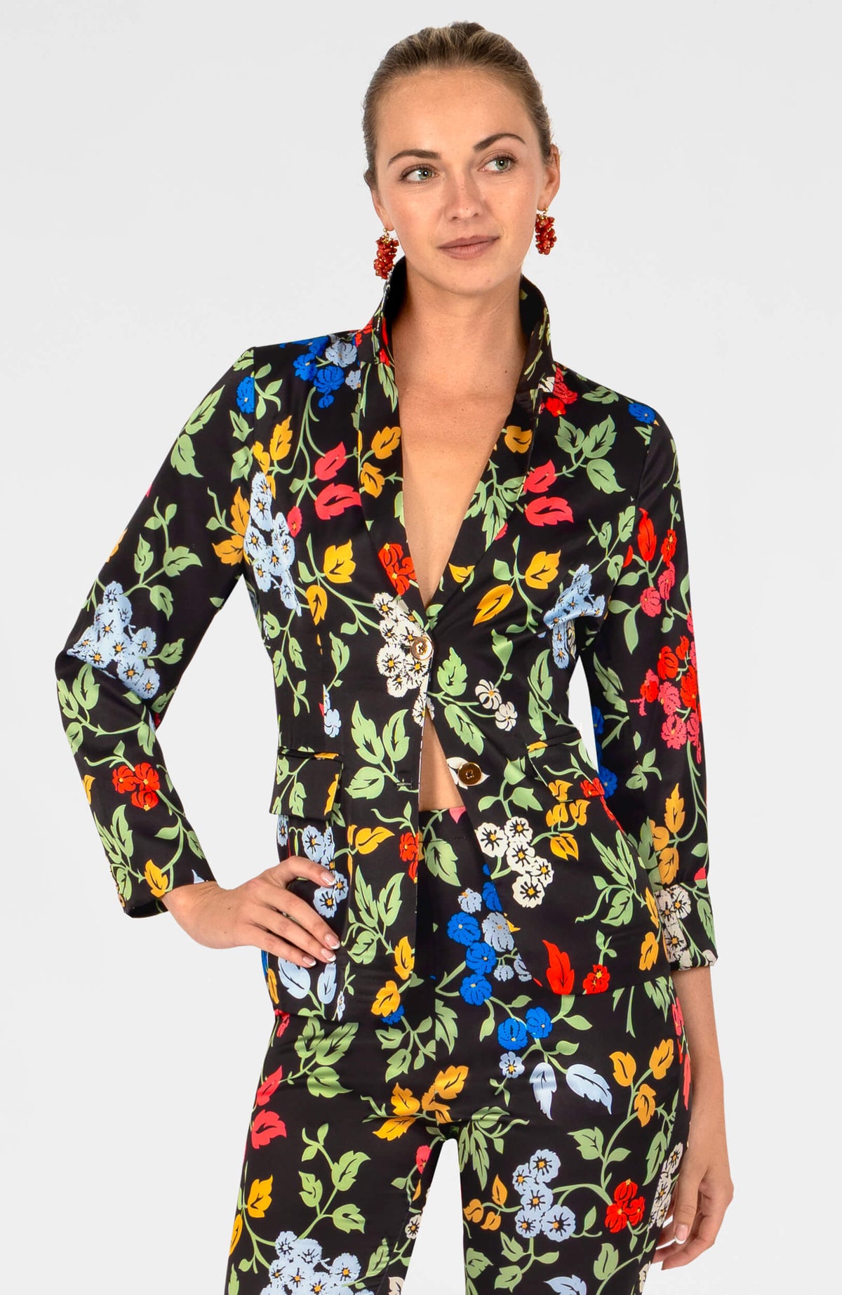 Preparatory Jacket - Winter Garden Black