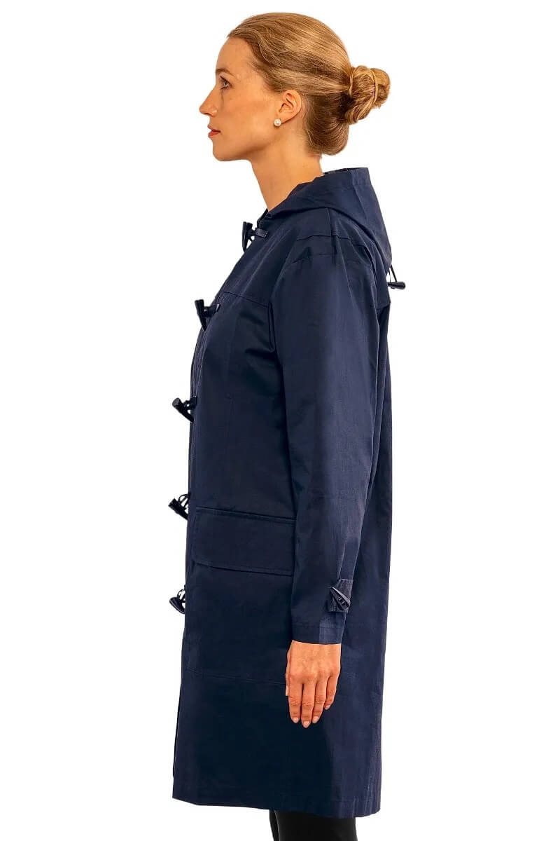 Waxing Elegantly - Rain Jacket Navy