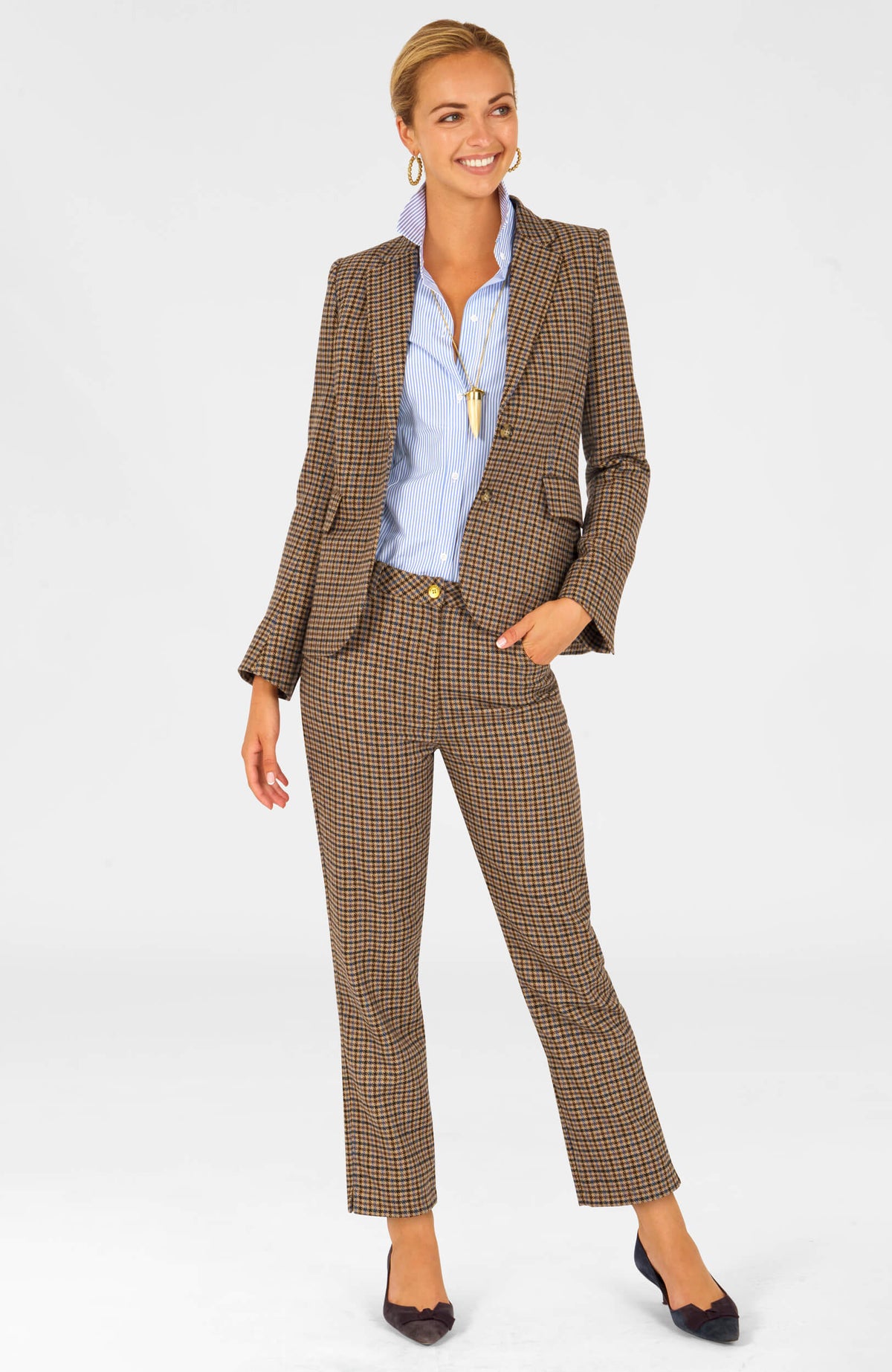 Tartan Turnbull Hound Plaid Savile Jacket