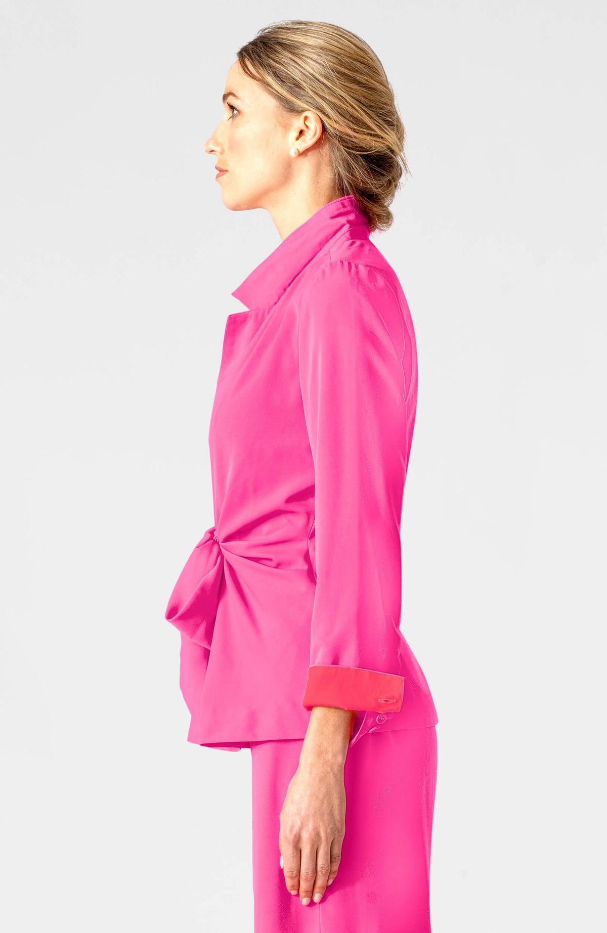 Tie Front Jacket - Silky Heaven