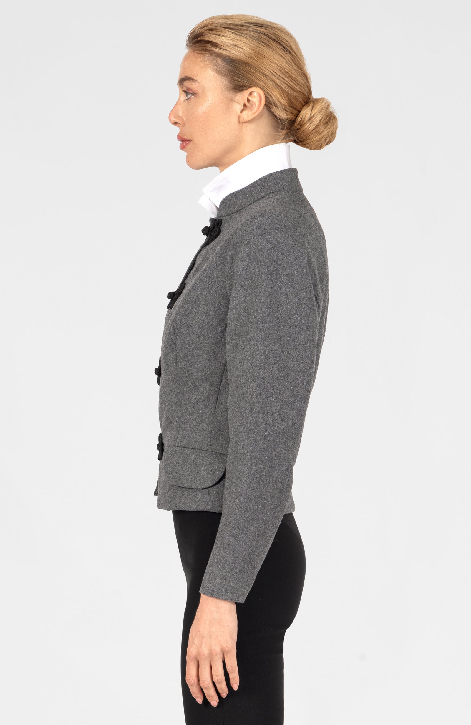Tying The Knot Jacket Charcoal