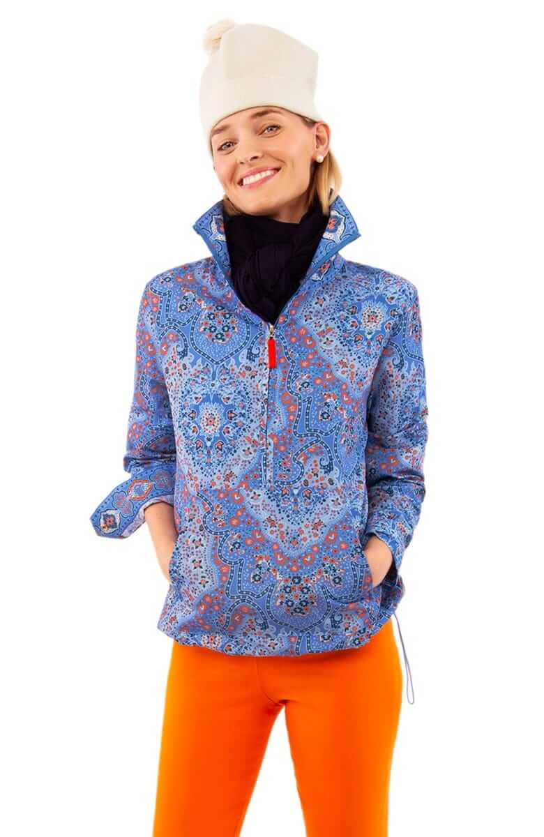 Windbreaker Pleasantly Paisley - Final Sale Imari