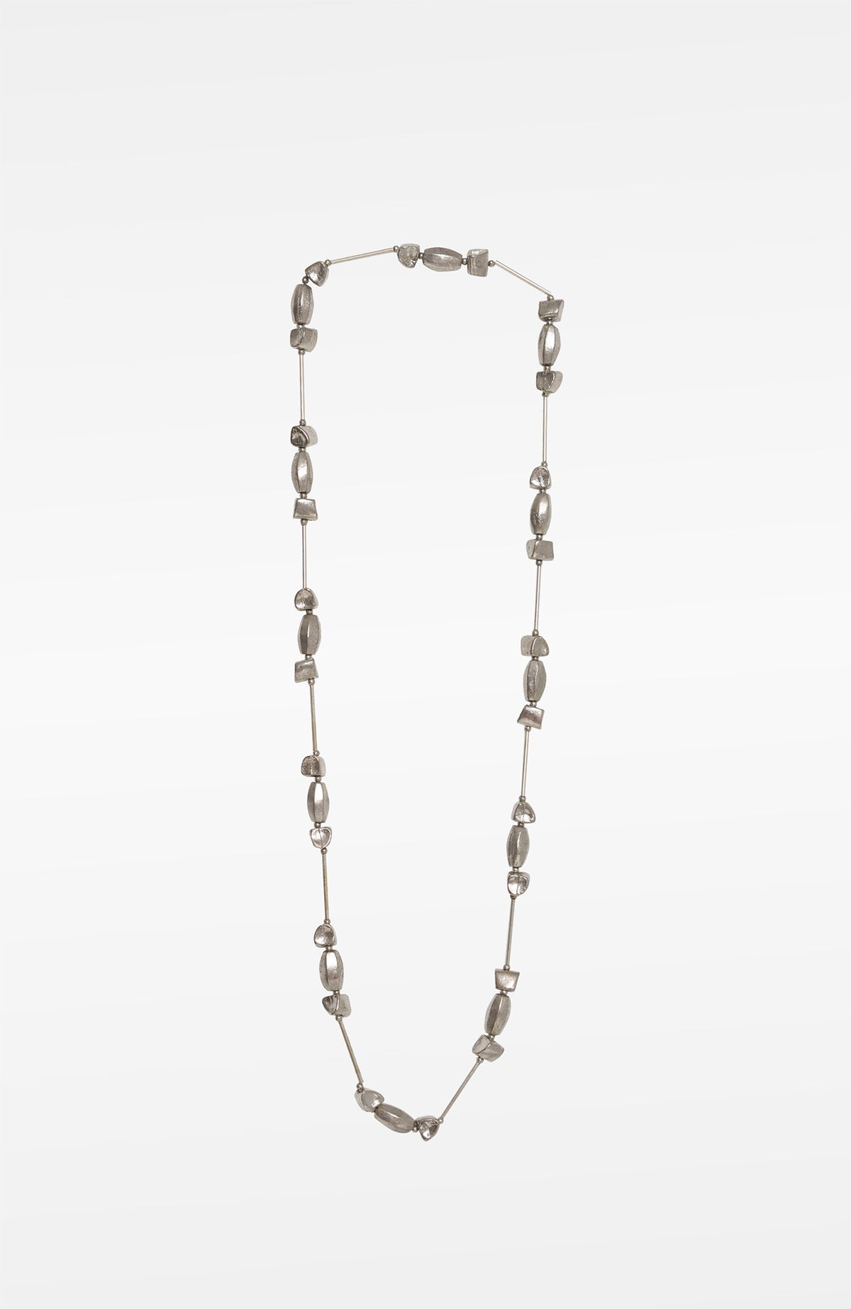 The Nugget Chain Necklace Silver