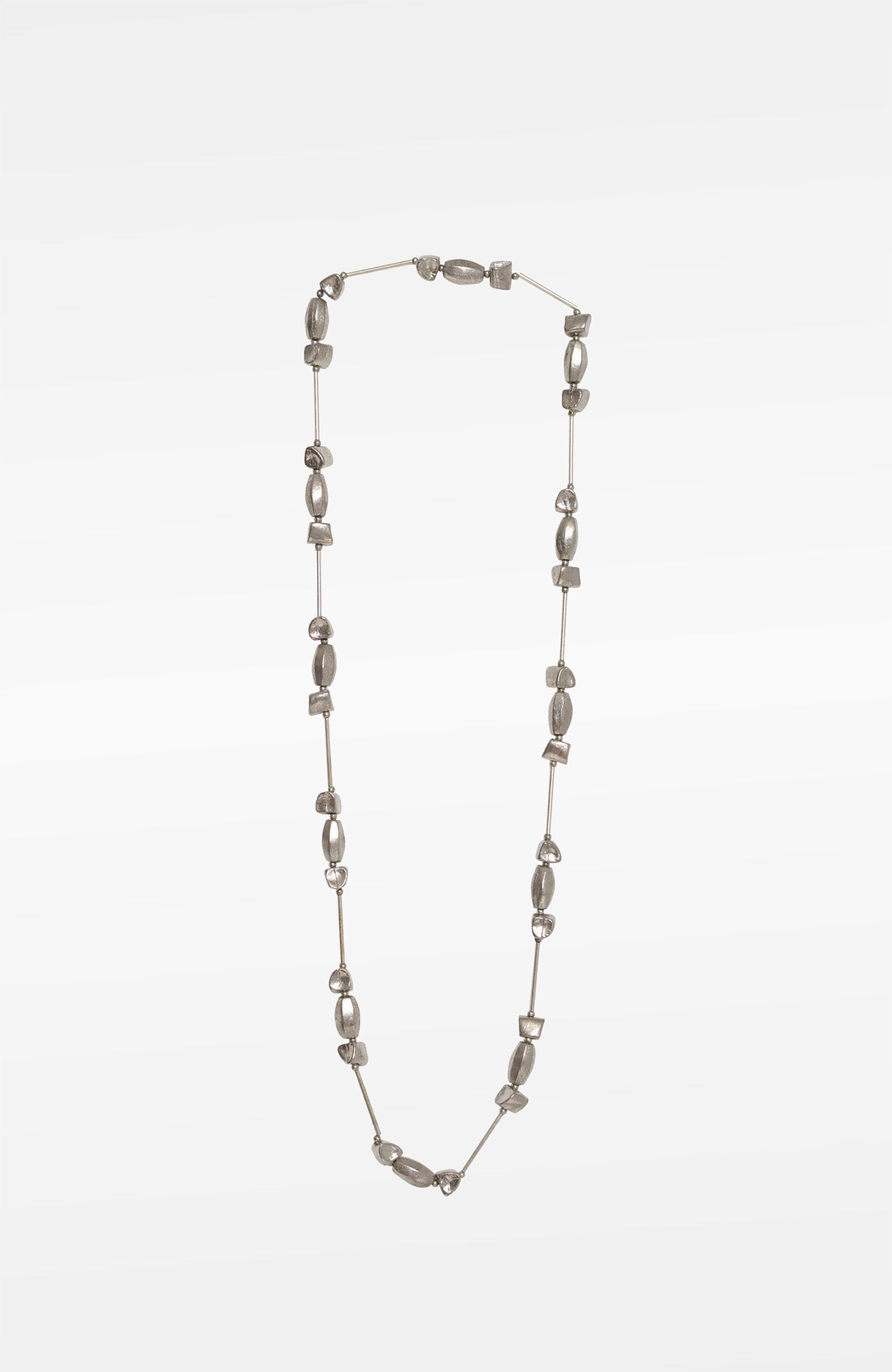The Nugget Chain Necklace Silver