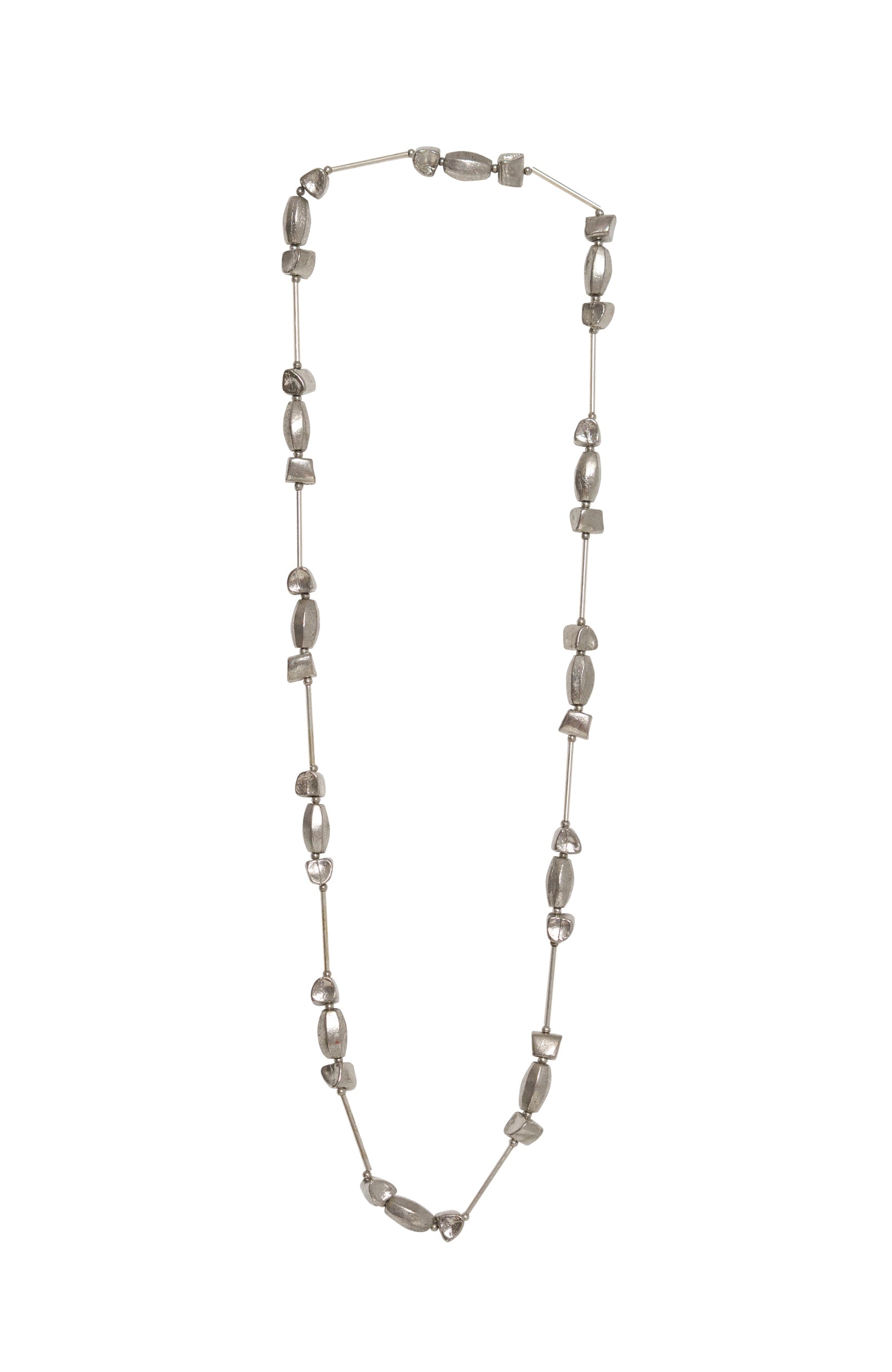 The Nugget Chain Necklace Silver