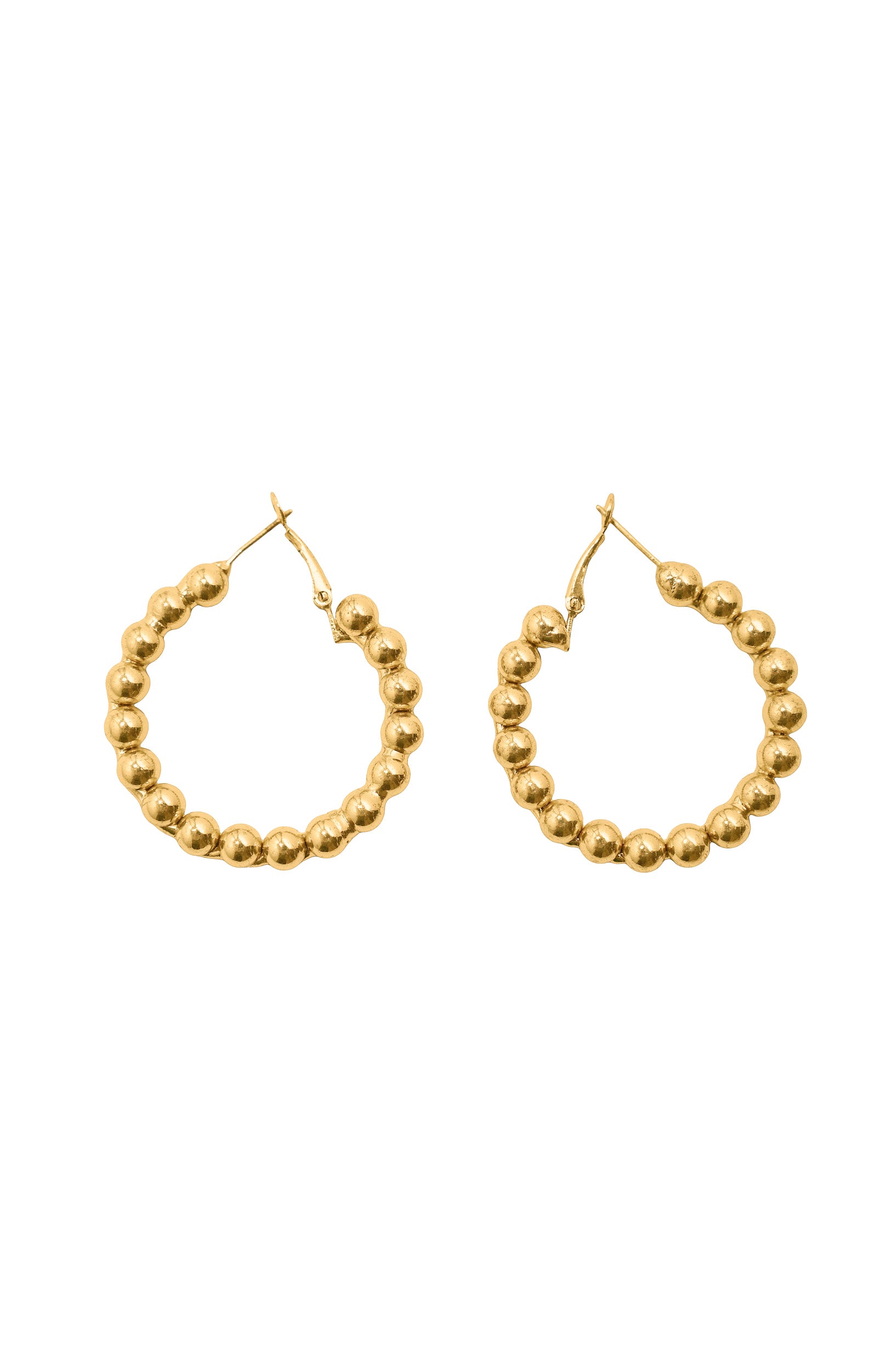 Hoola Hoop II Earring Gold