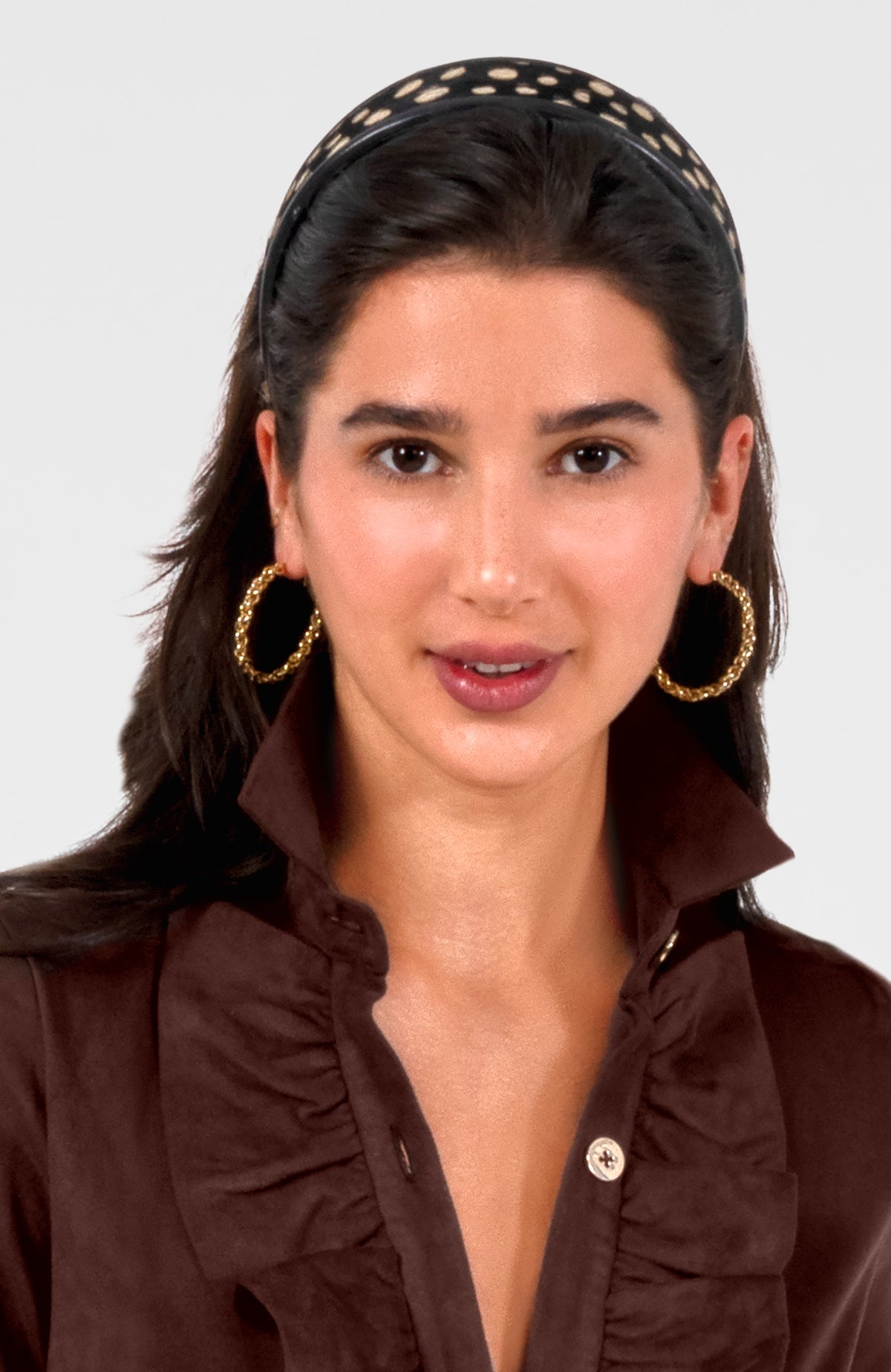 Hoola Hoop III Earring Gold